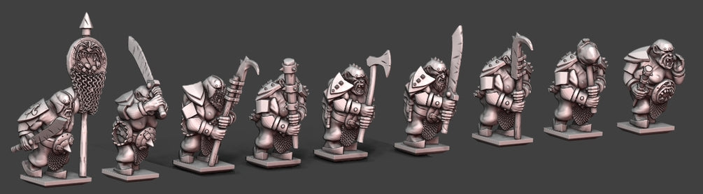 Ogre Army - 10mm - Ankylo