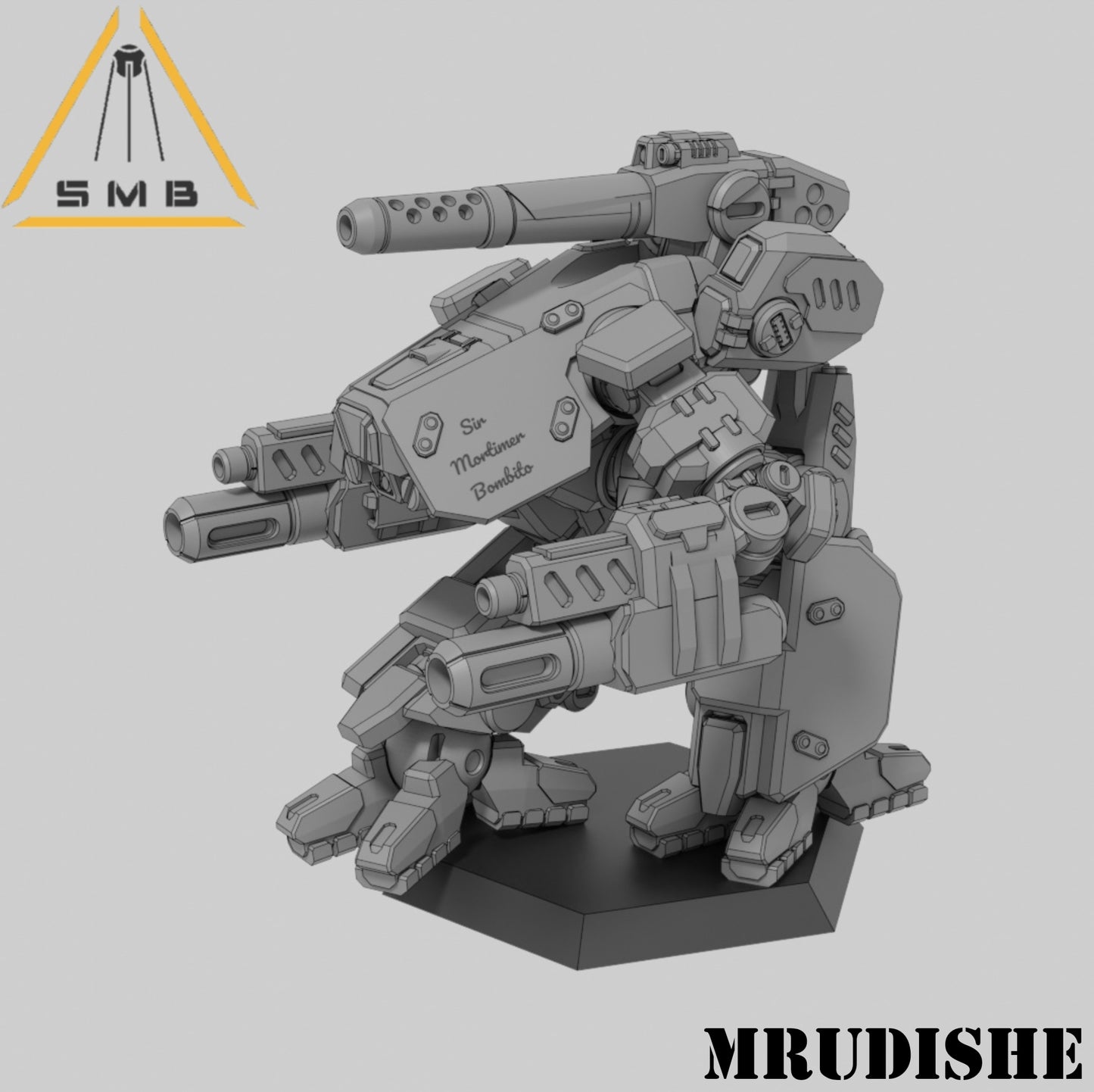 Mrudishe it2 - Alternate Battletech Model - By Sir Mortimer Bombito