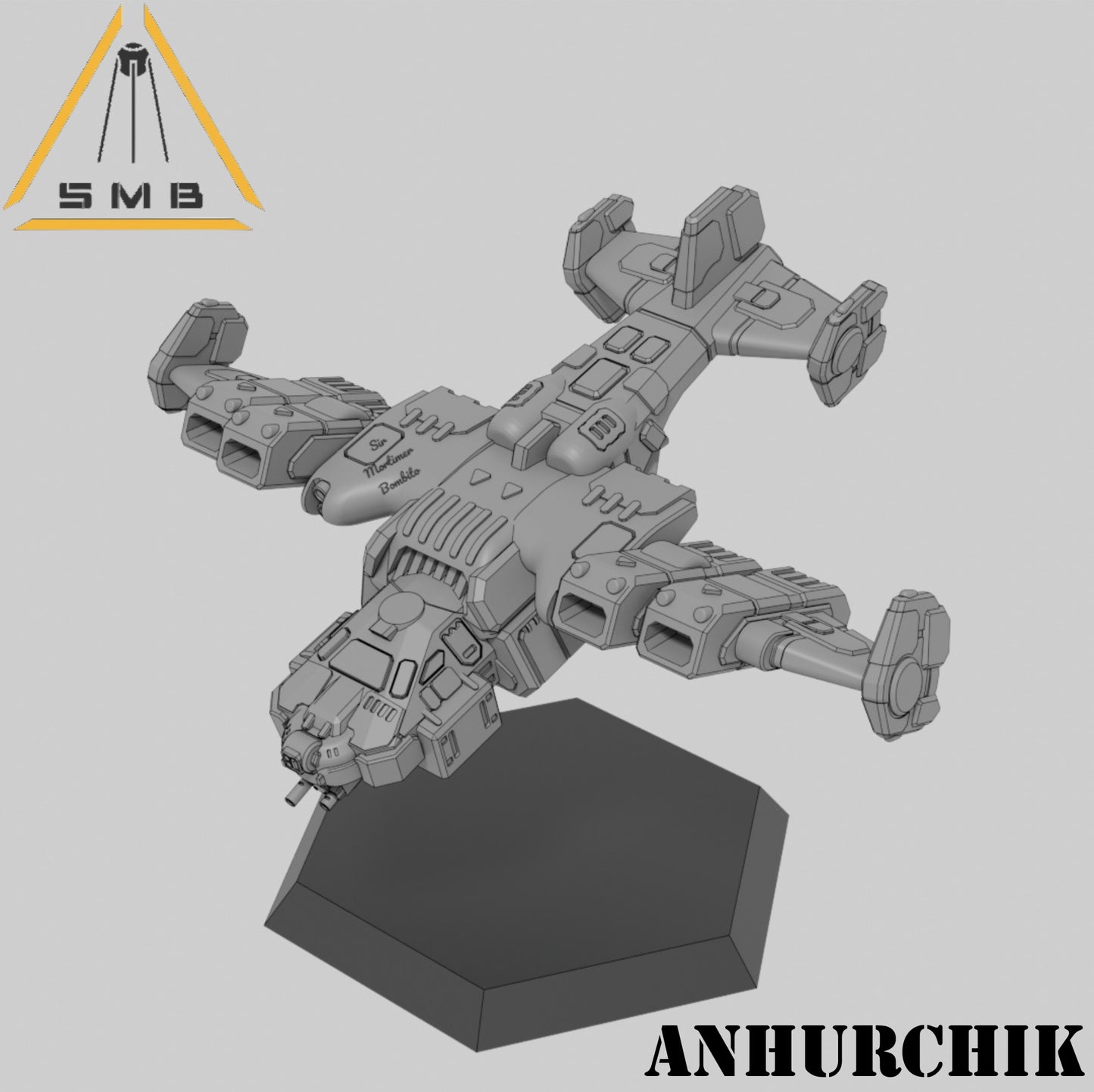Anhurchik - Alternate Battletech Model - By Sir Mortimer Bombito