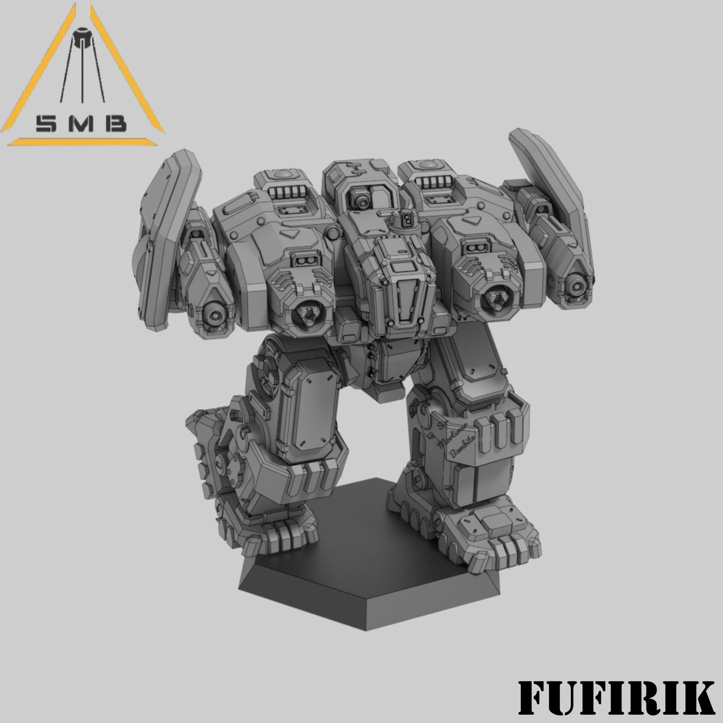 Fufirik - Alternate Battletech Model - By Sir Mortimer Bombito