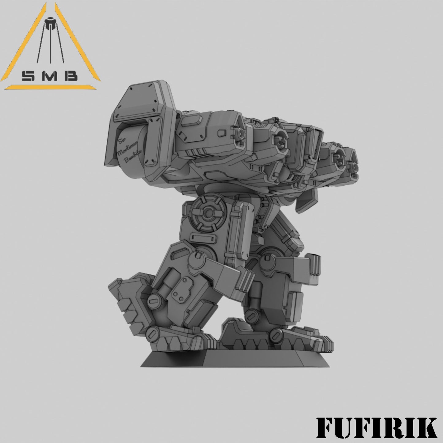 Fufirik - Alternate Battletech Model - By Sir Mortimer Bombito