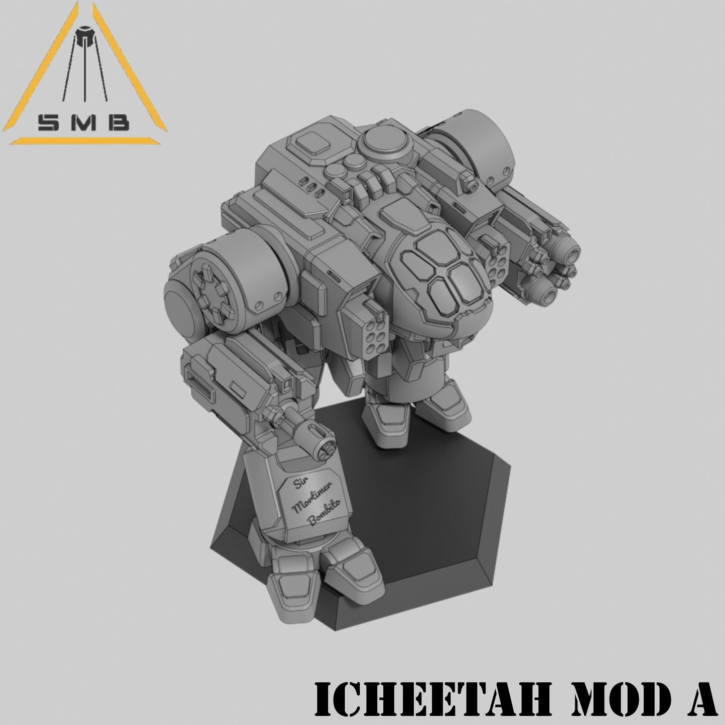 ICheetah ModA - Alternate Battletech Model - By Sir Mortimer Bombito