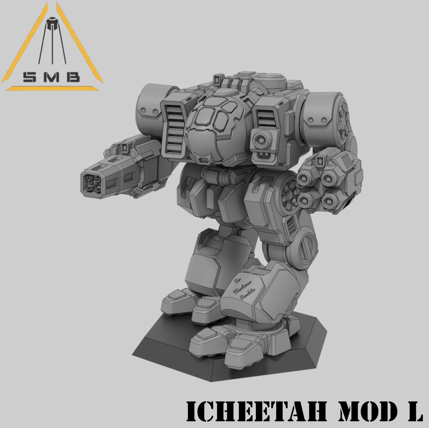 ICheetah mod L - Alternate Battletech Model - By Sir Mortimer Bombito