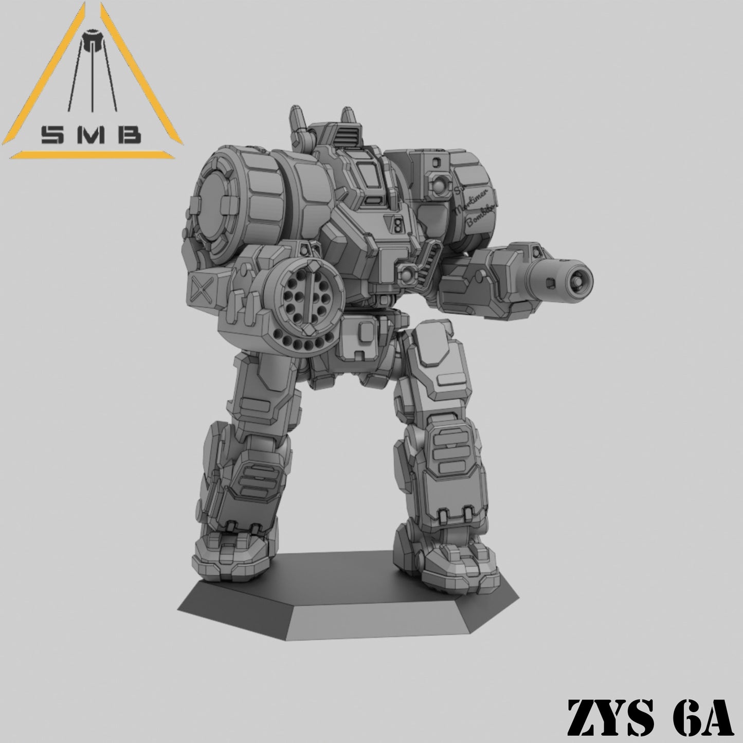Zys 6A - Alternate Battletech Model - By Sir Mortimer Bombito