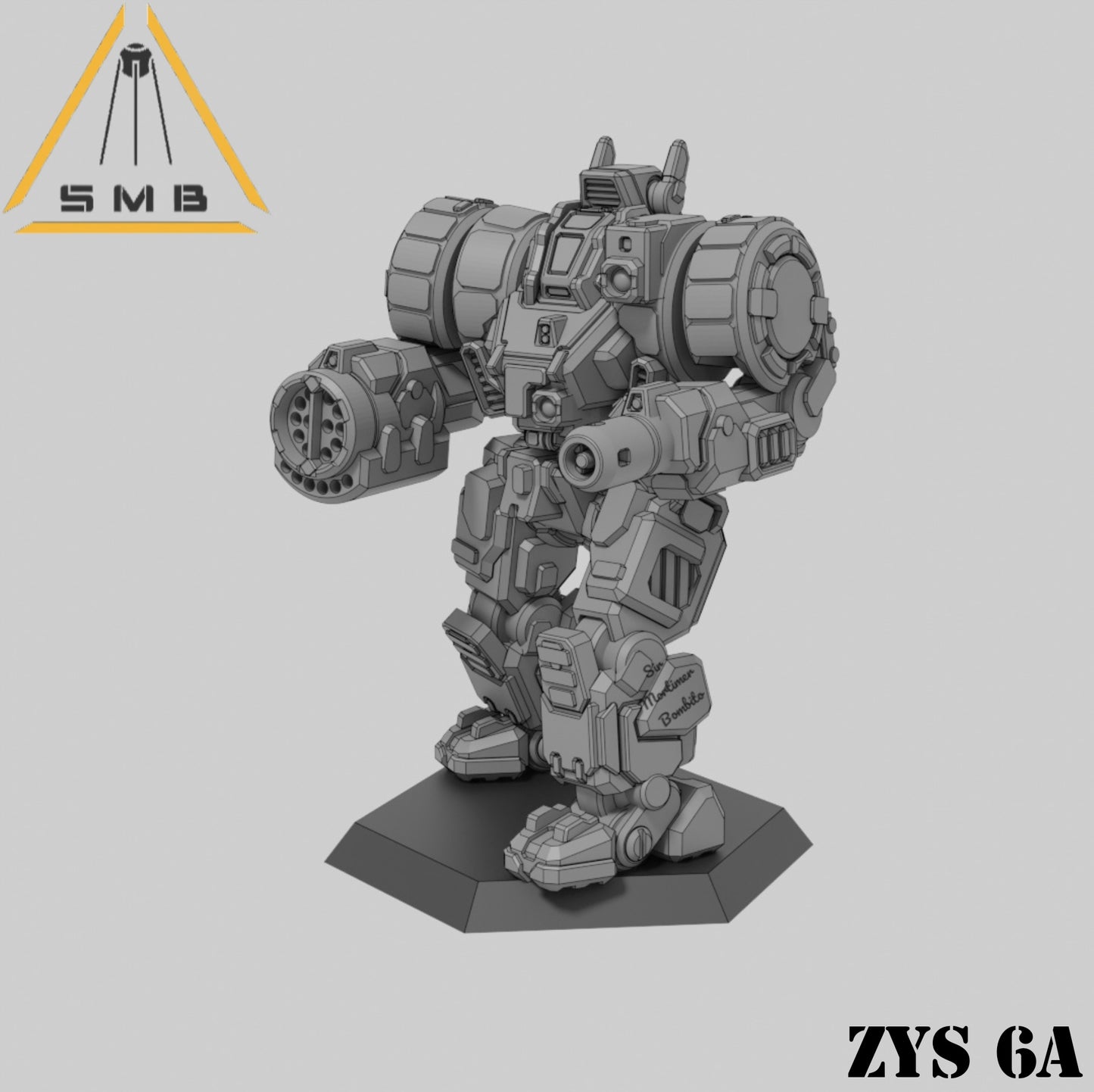 Zys 6A - Alternate Battletech Model - By Sir Mortimer Bombito