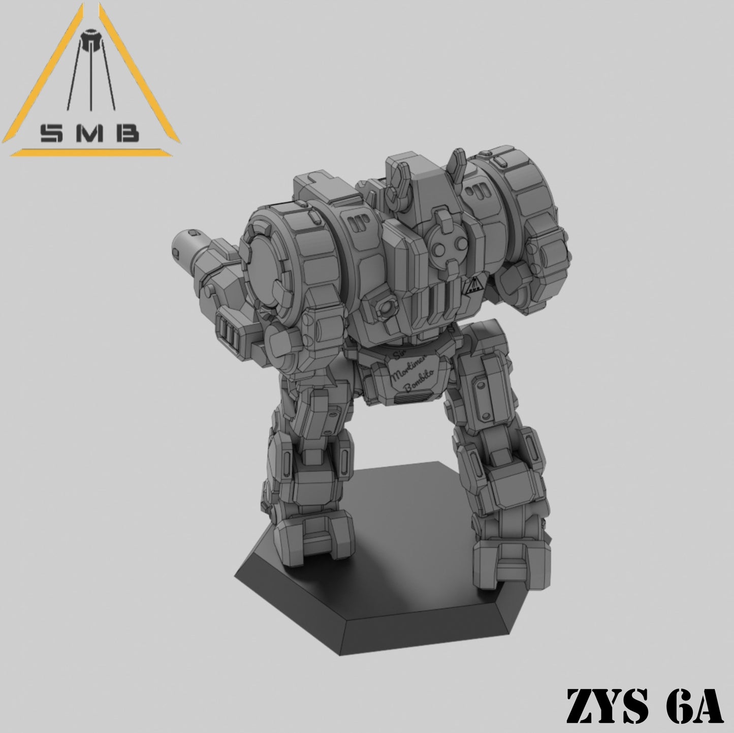 Zys 6A - Alternate Battletech Model - By Sir Mortimer Bombito