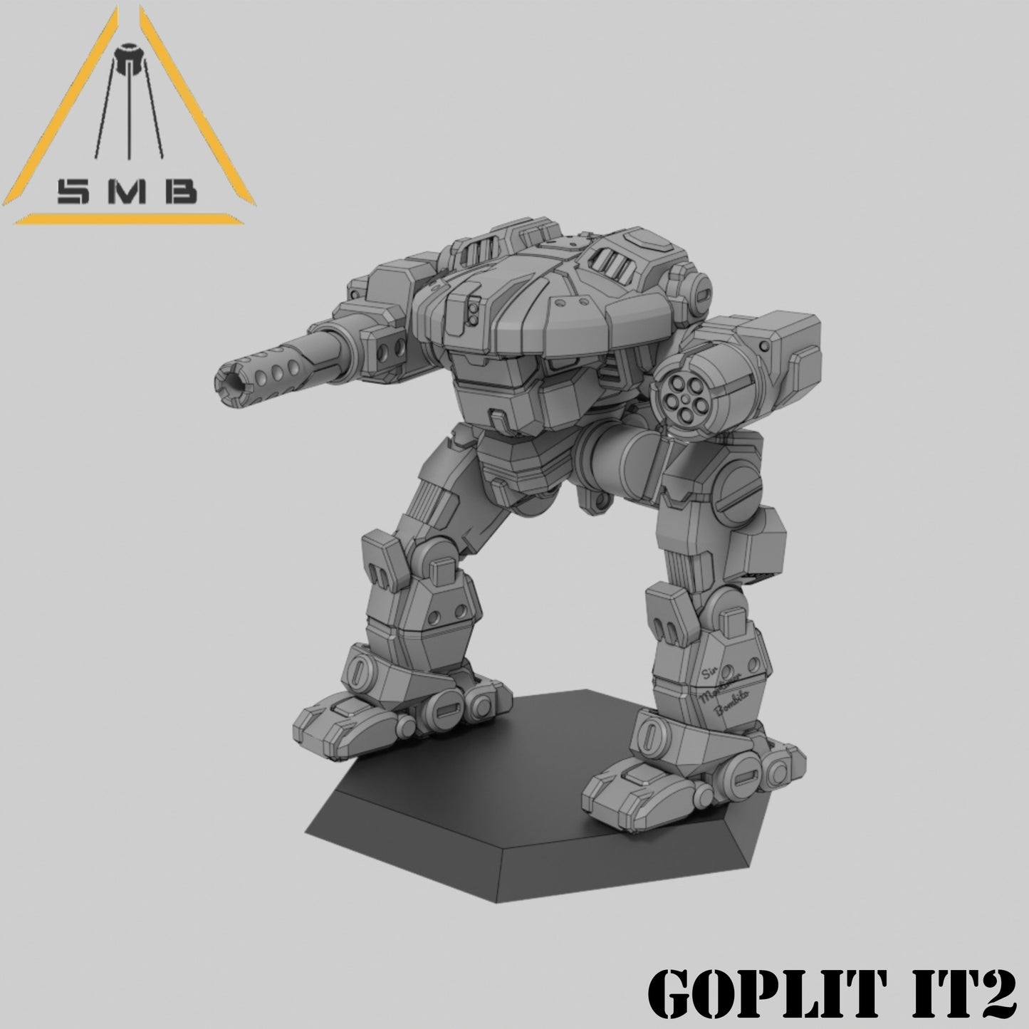 Goplit it2 4D - Alternate Battletech Model - By Sir Mortimer Bombito