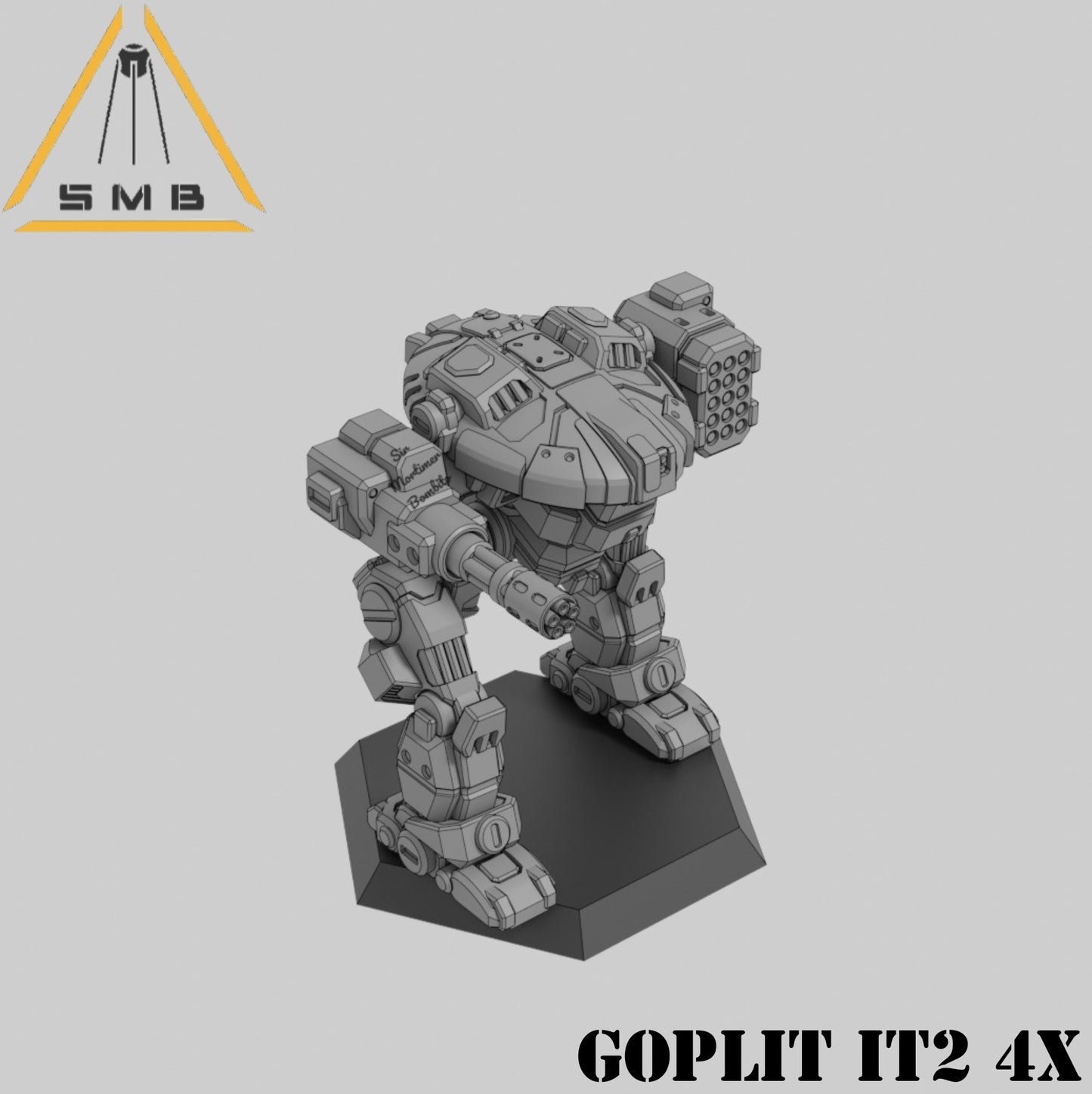 Goplit it2 4X - Alternate Battletech Model - By Sir Mortimer Bombito