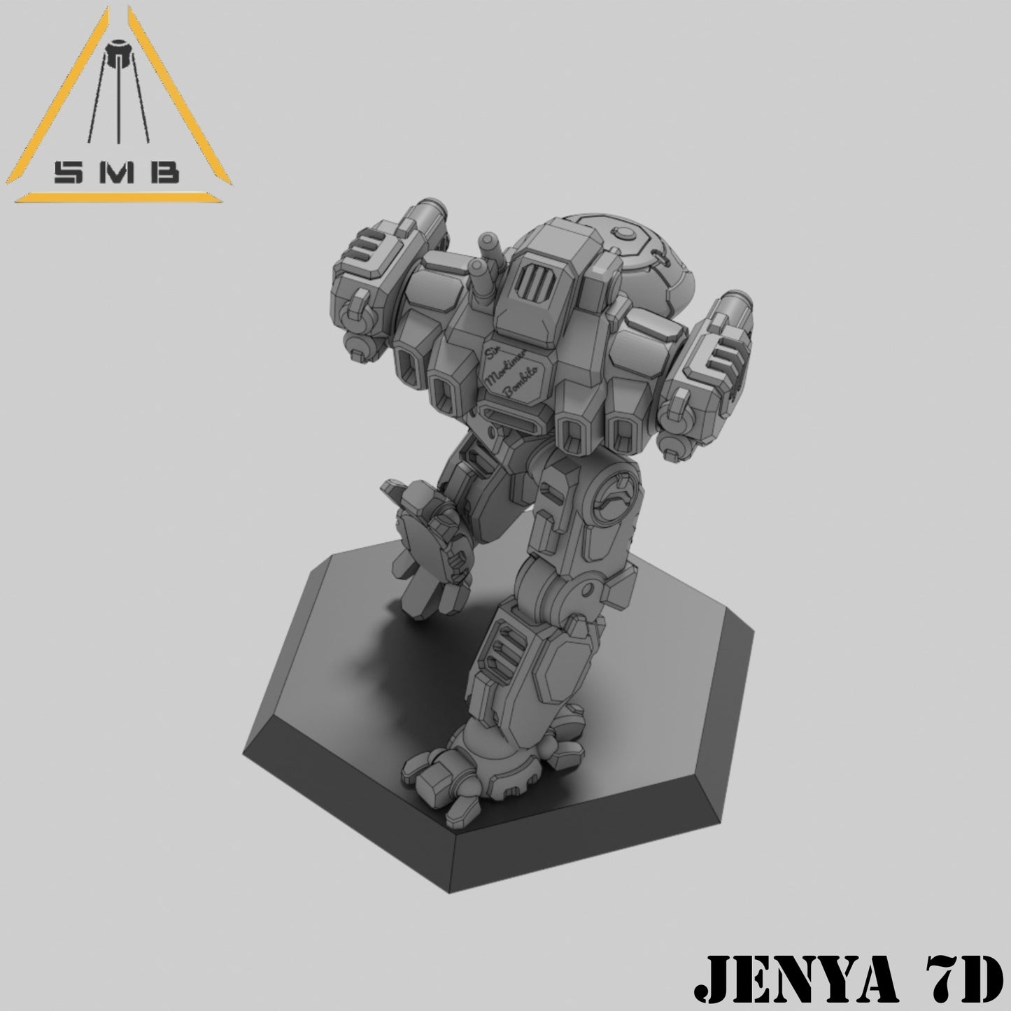 Jenya 7D - Alternate Battletech Model - By Sir Mortimer Bombito
