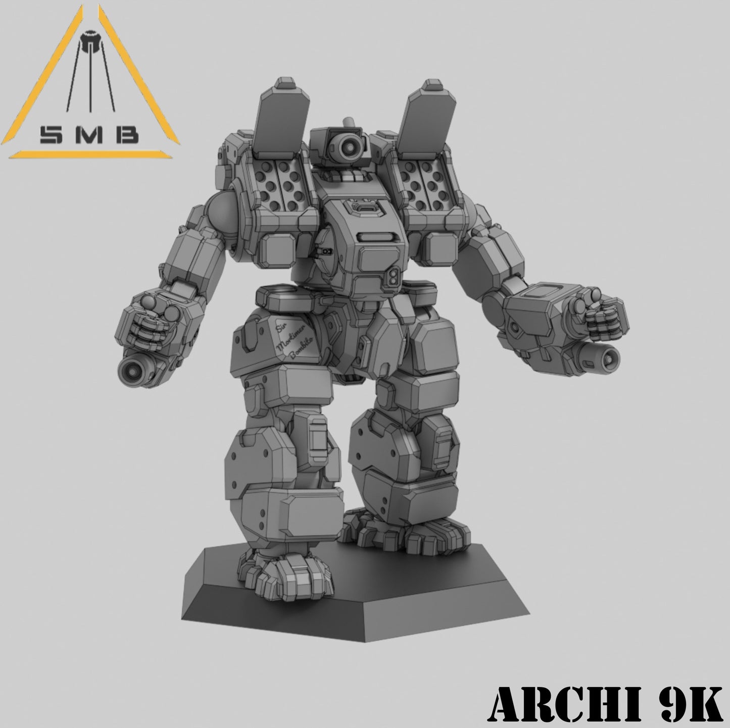 Archi 9K - Alternate Battletech Model - By Sir Mortimer Bombito