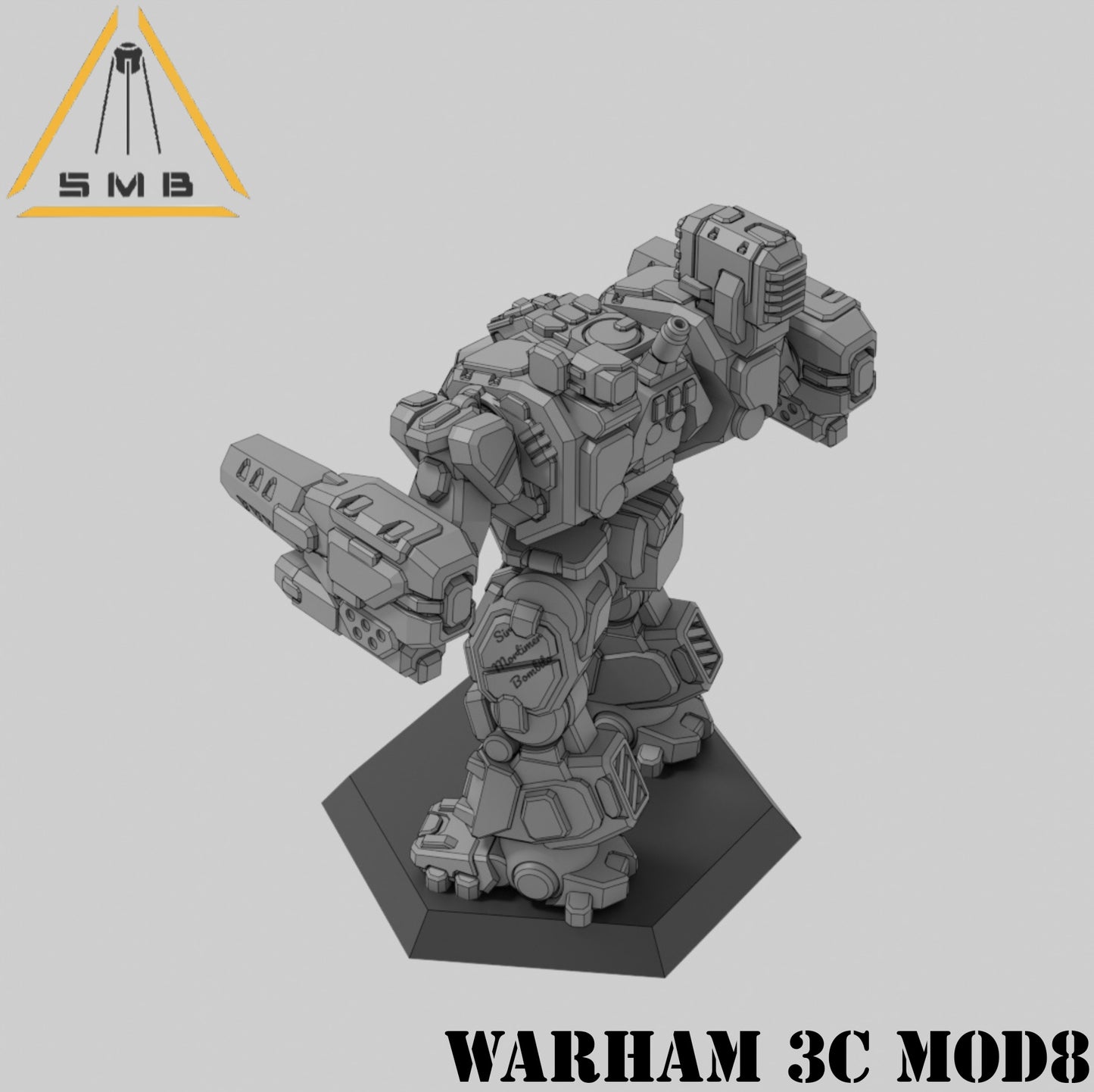 WarHam 3c Mod8 - Alternate Battletech Model - By Sir Mortimer Bombito