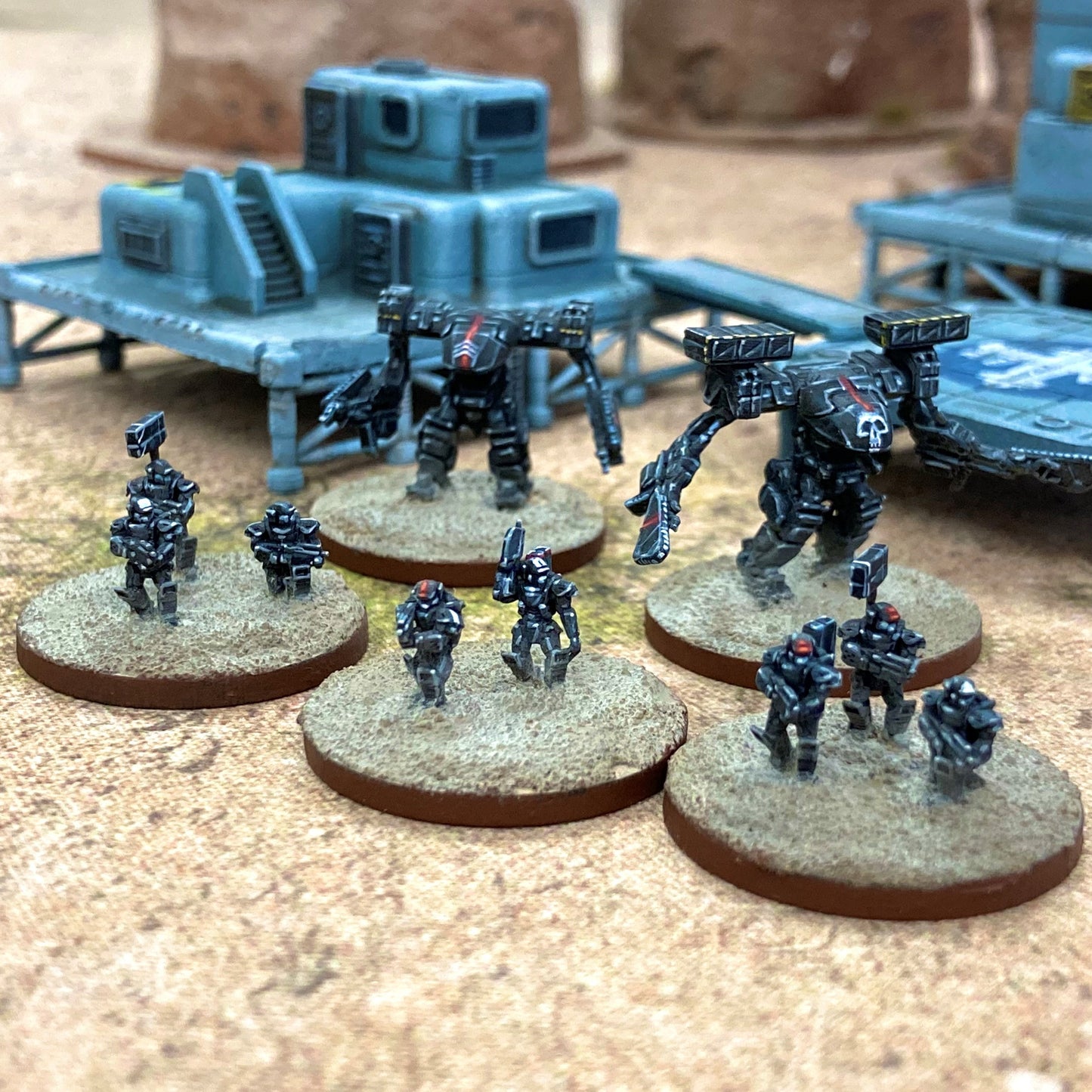 Starship Troopers Advanced Power Armoured Mobile Infantry - 6mm/8mm Epic - Crow Industries