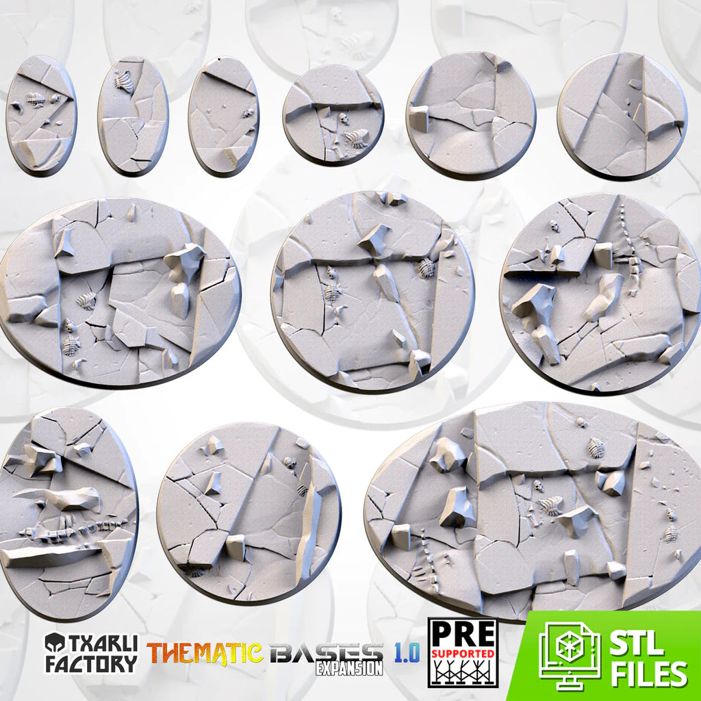 FROZEN BASES (ROUND) EXPANSION - Thematic bases - Txarli Factory