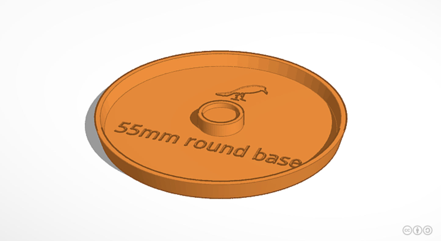 Round magnetizable Bases by Raven miniatures