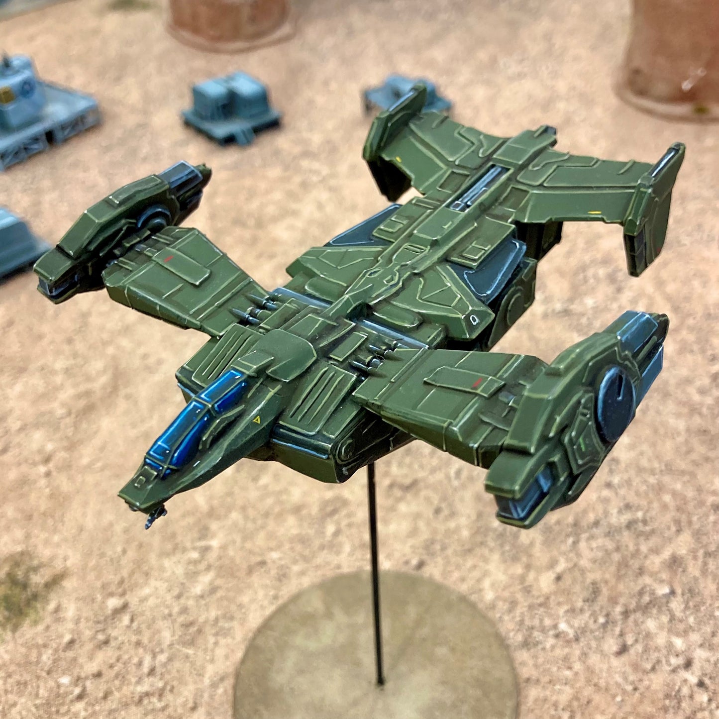 Starship Troopers MK2 Retrieval Boat / ship - 6mm/8mm Epic - Crow Industries