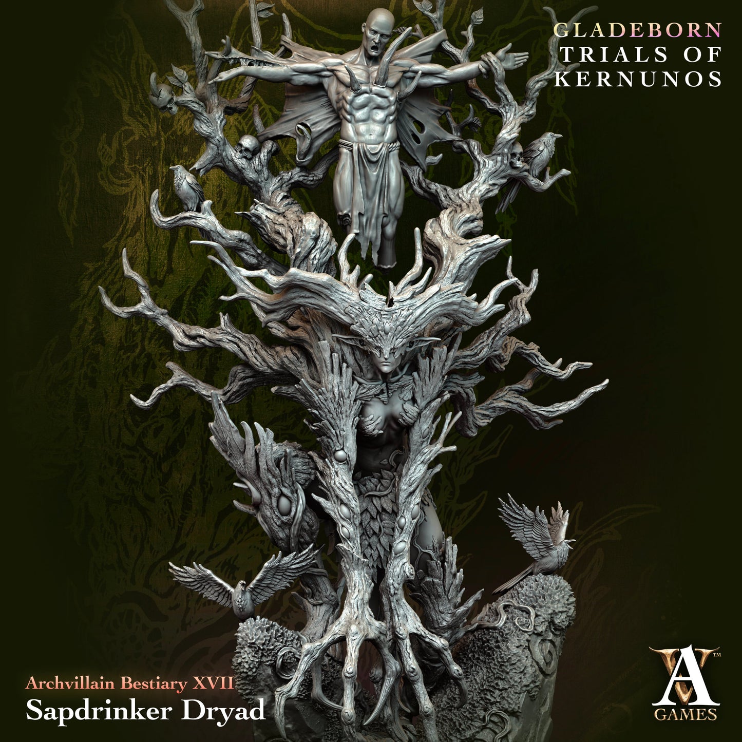 Gladeborn Trials of Kernunos Sapdrinker Dryad - Archvillian Games
