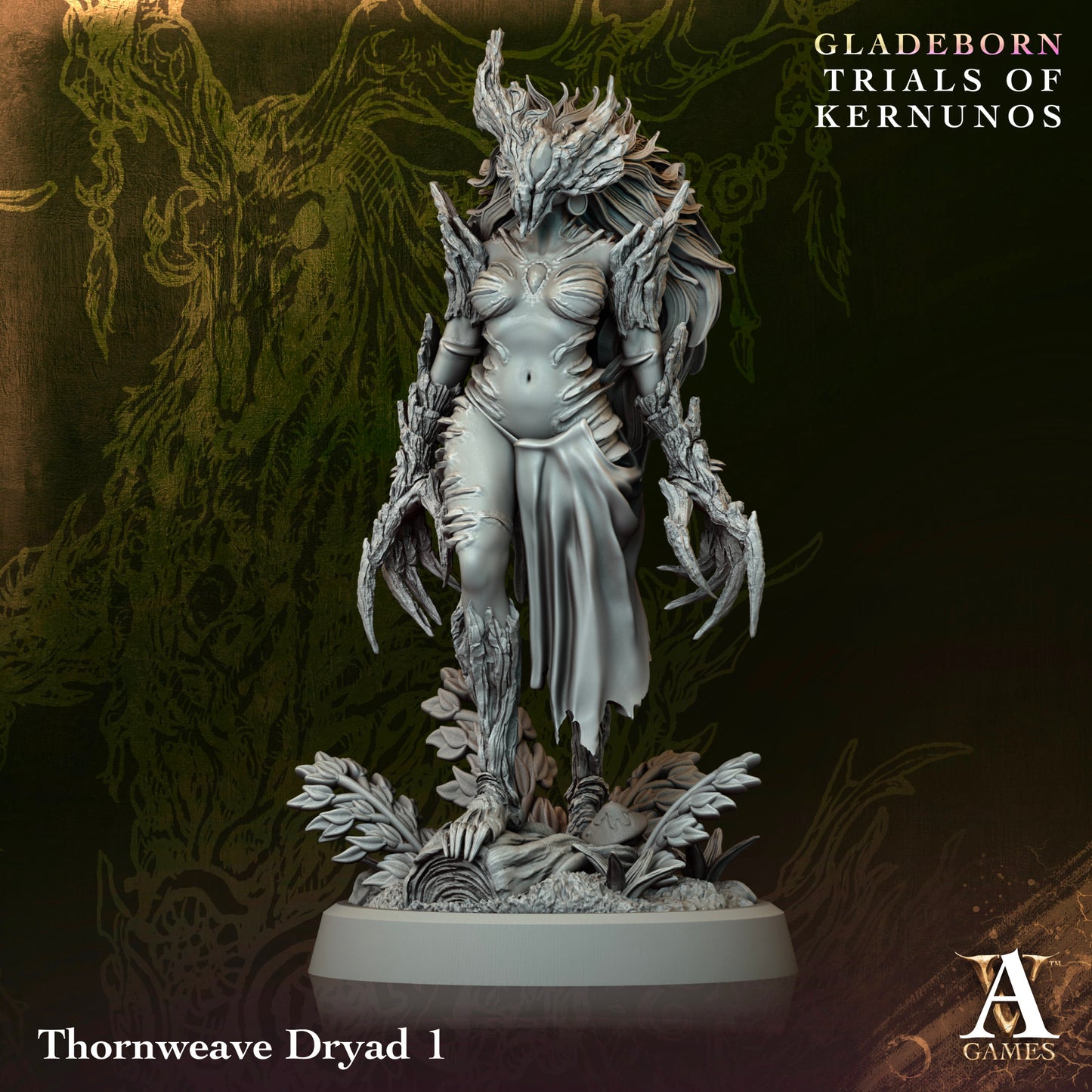Gladeborn Trials of Kernunos Thornweave - Archvillian Games