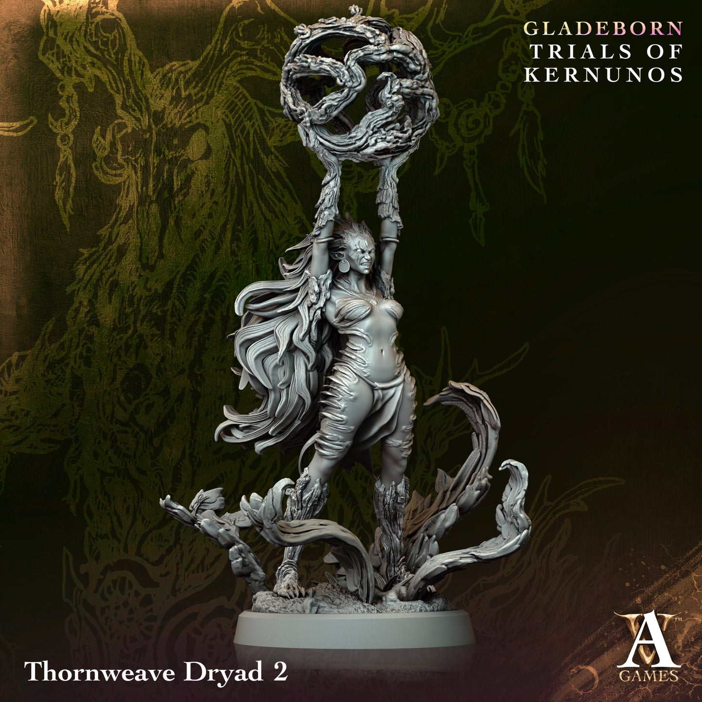 Gladeborn Trials of Kernunos Thornweave - Archvillian Games