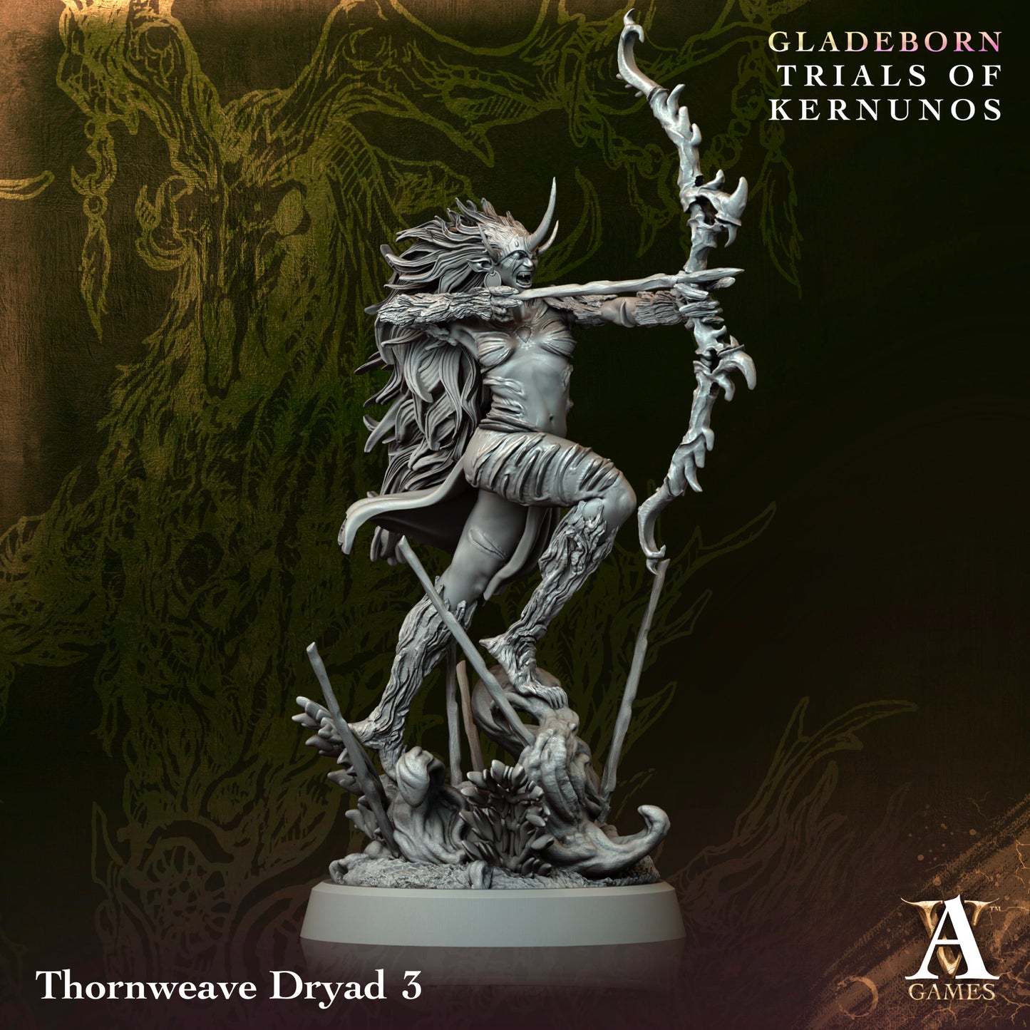 Gladeborn Trials of Kernunos Thornweave - Archvillian Games