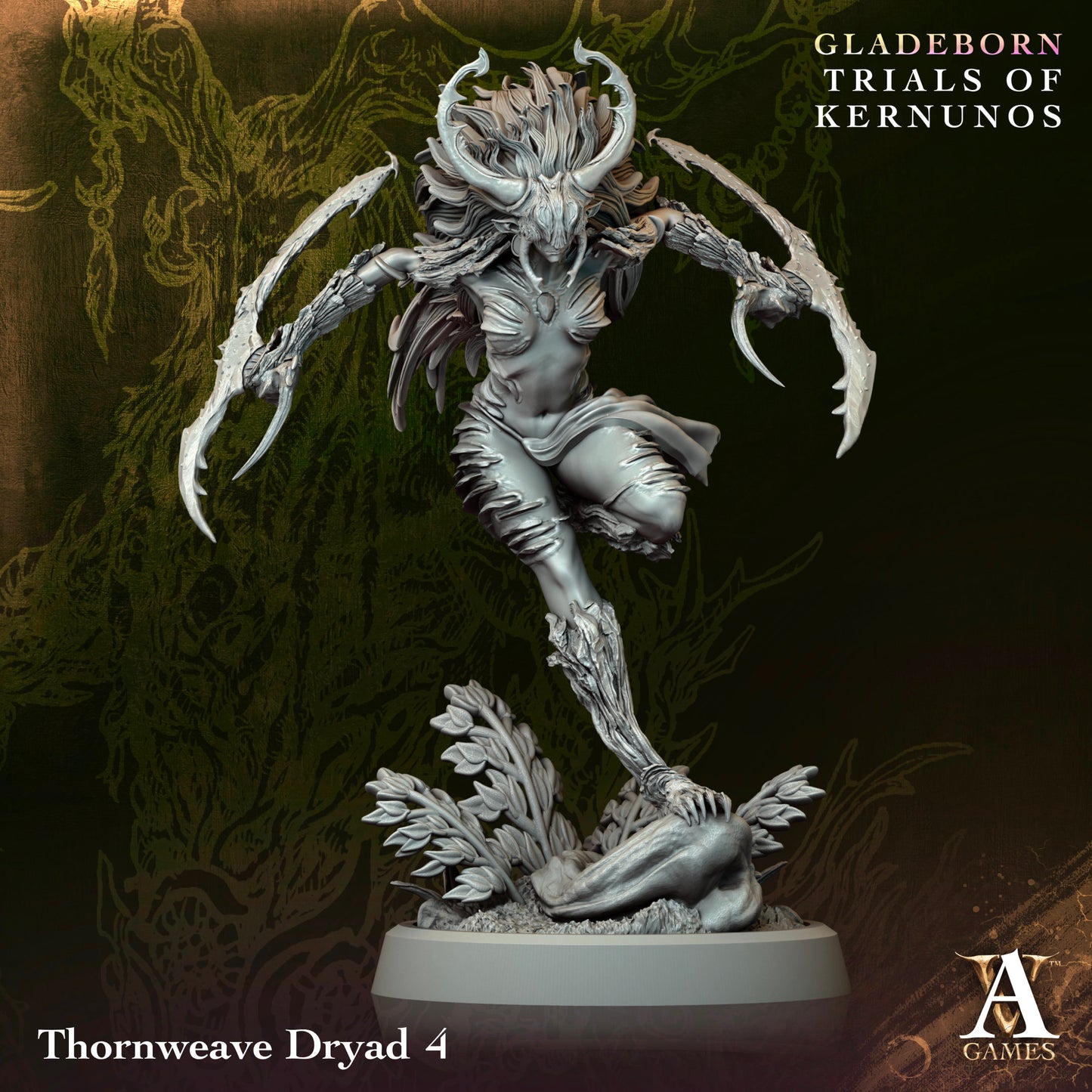 Gladeborn Trials of Kernunos Thornweave - Archvillian Games