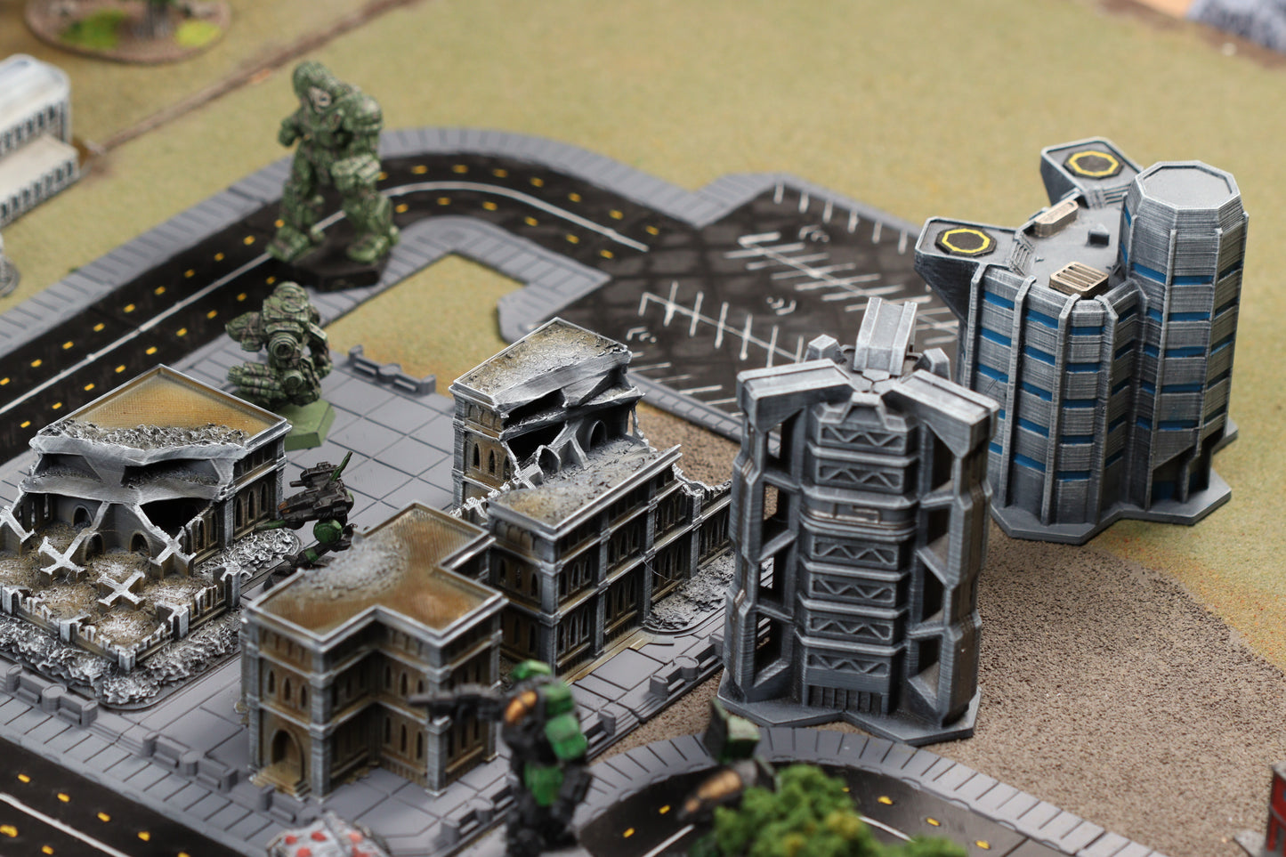 Gothic Ruined Building 93 GR093 - Destroyed Grimdark