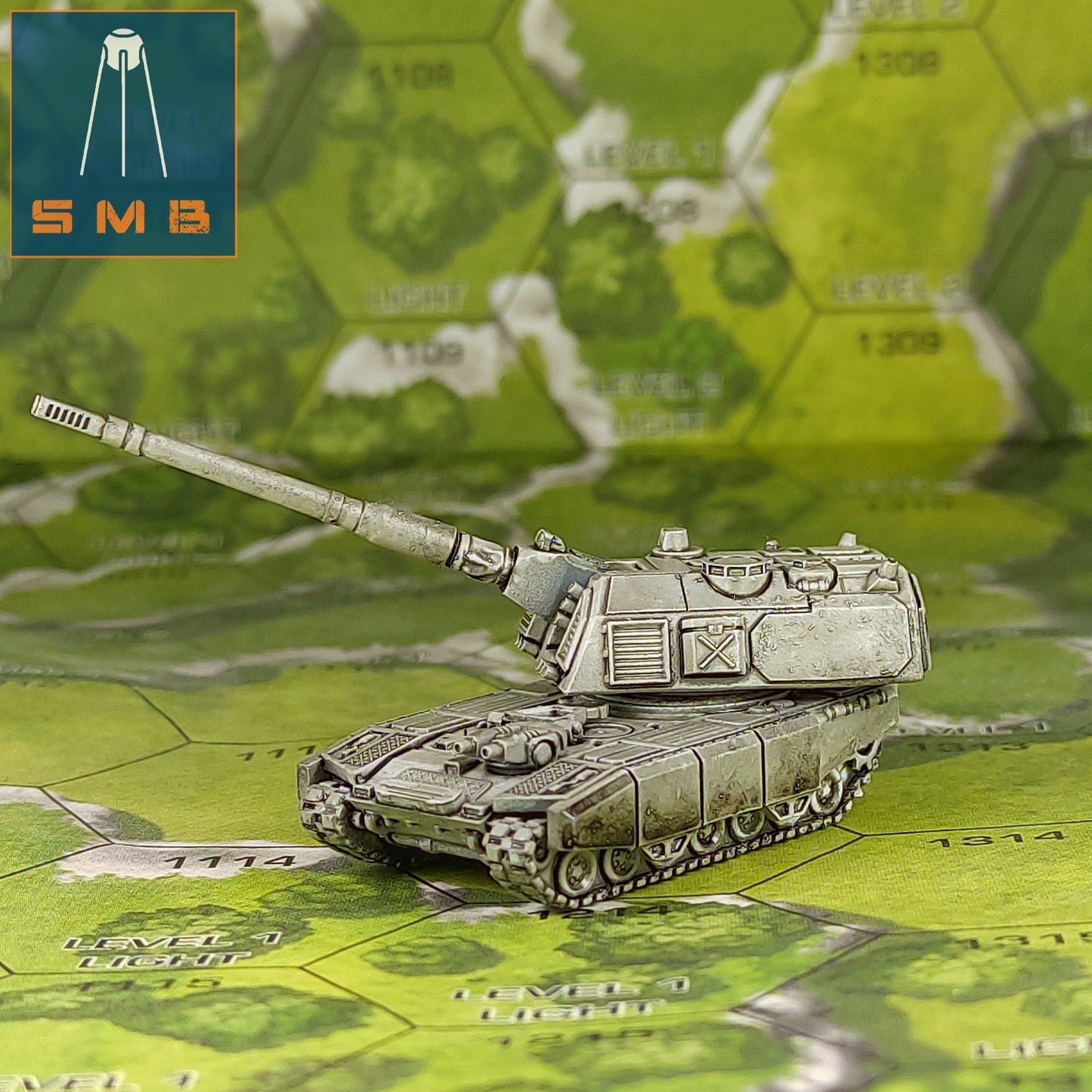 Leopard3A11 Howitzer - Alternate Battletech Model - By Sir Mortimer Bombito