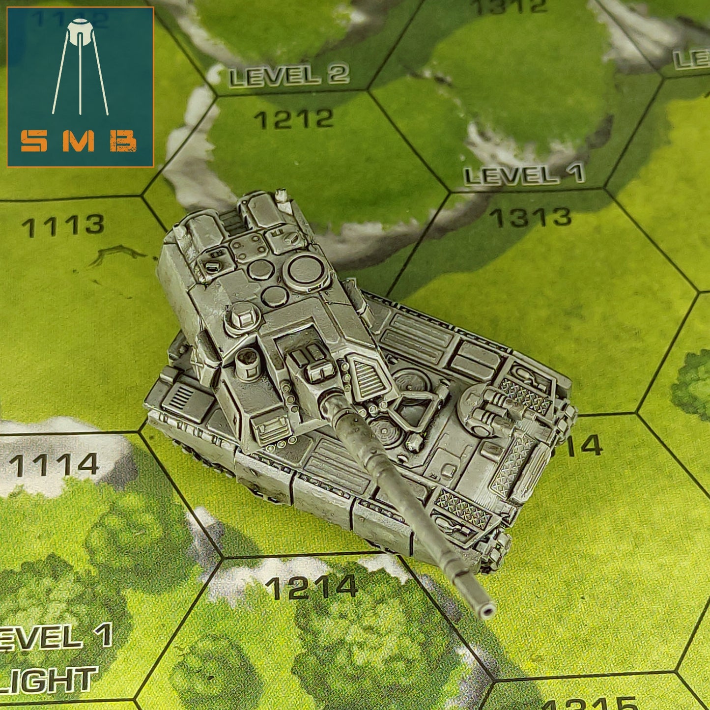 Leopard3A11 Howitzer - Alternate Battletech Model - By Sir Mortimer Bombito