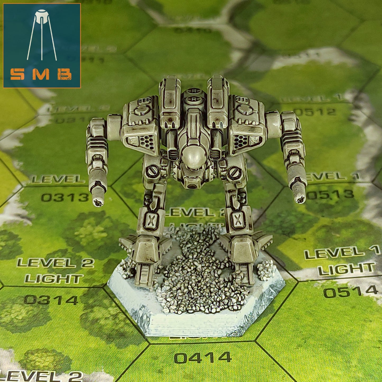 Coug it2 - Alternate Battletech Model - By Sir Mortimer Bombito