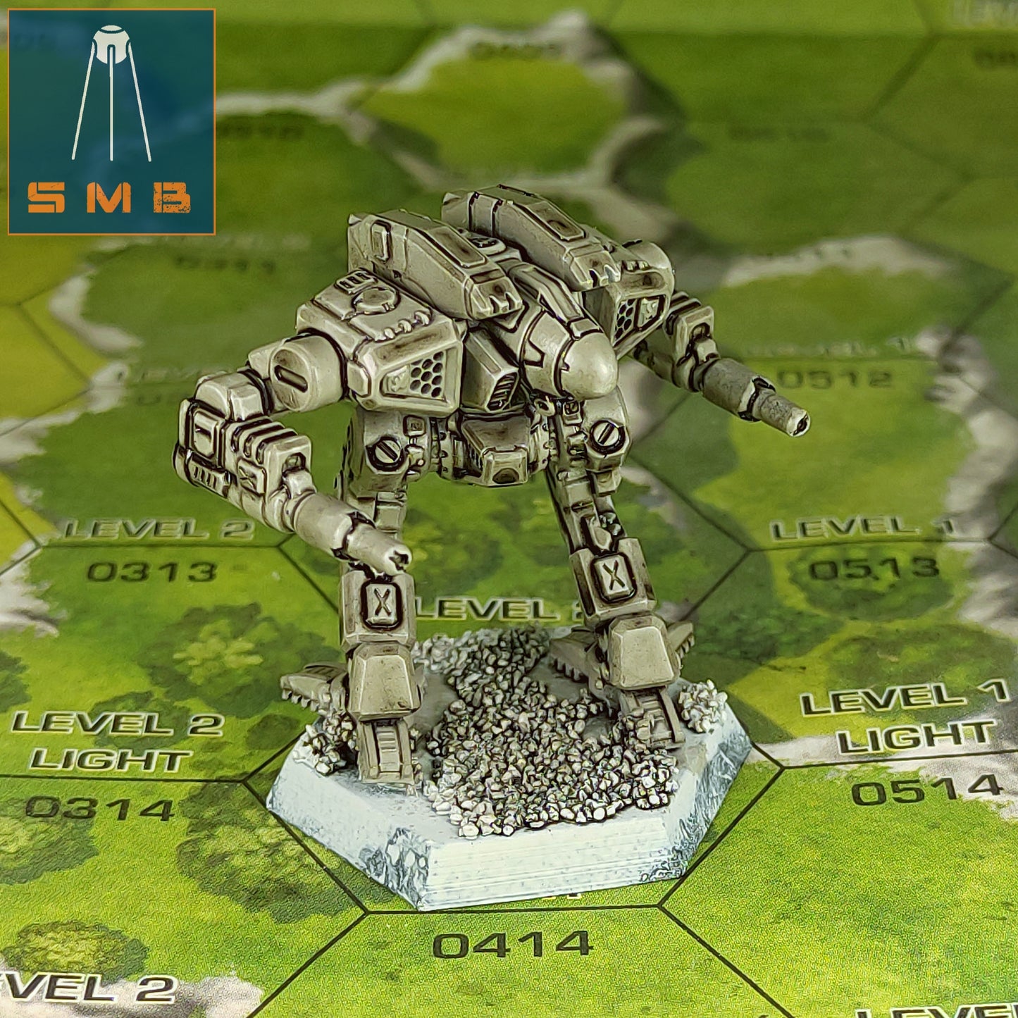 Coug it2 - Alternate Battletech Model - By Sir Mortimer Bombito