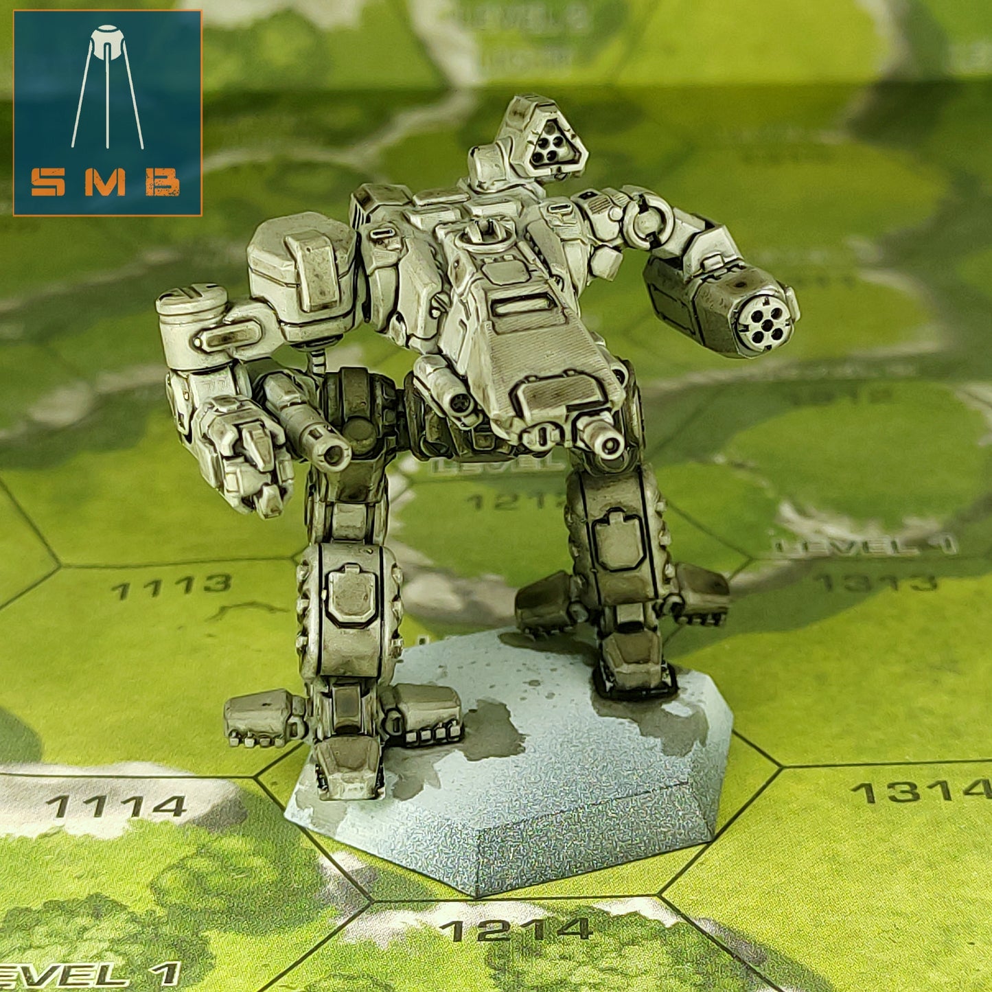Bushranner X1 - Alternate Battletech Model - By Sir Mortimer Bombito