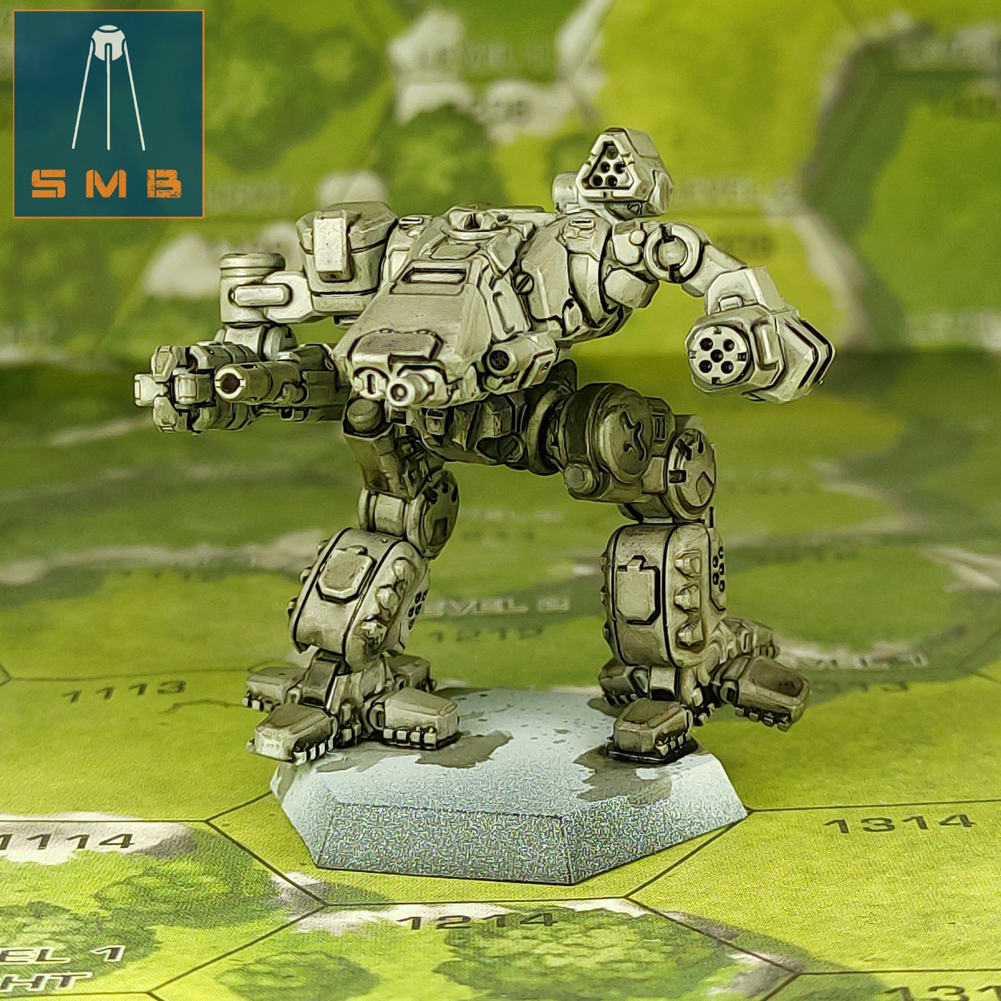 Bushranner X1 - Alternate Battletech Model - By Sir Mortimer Bombito