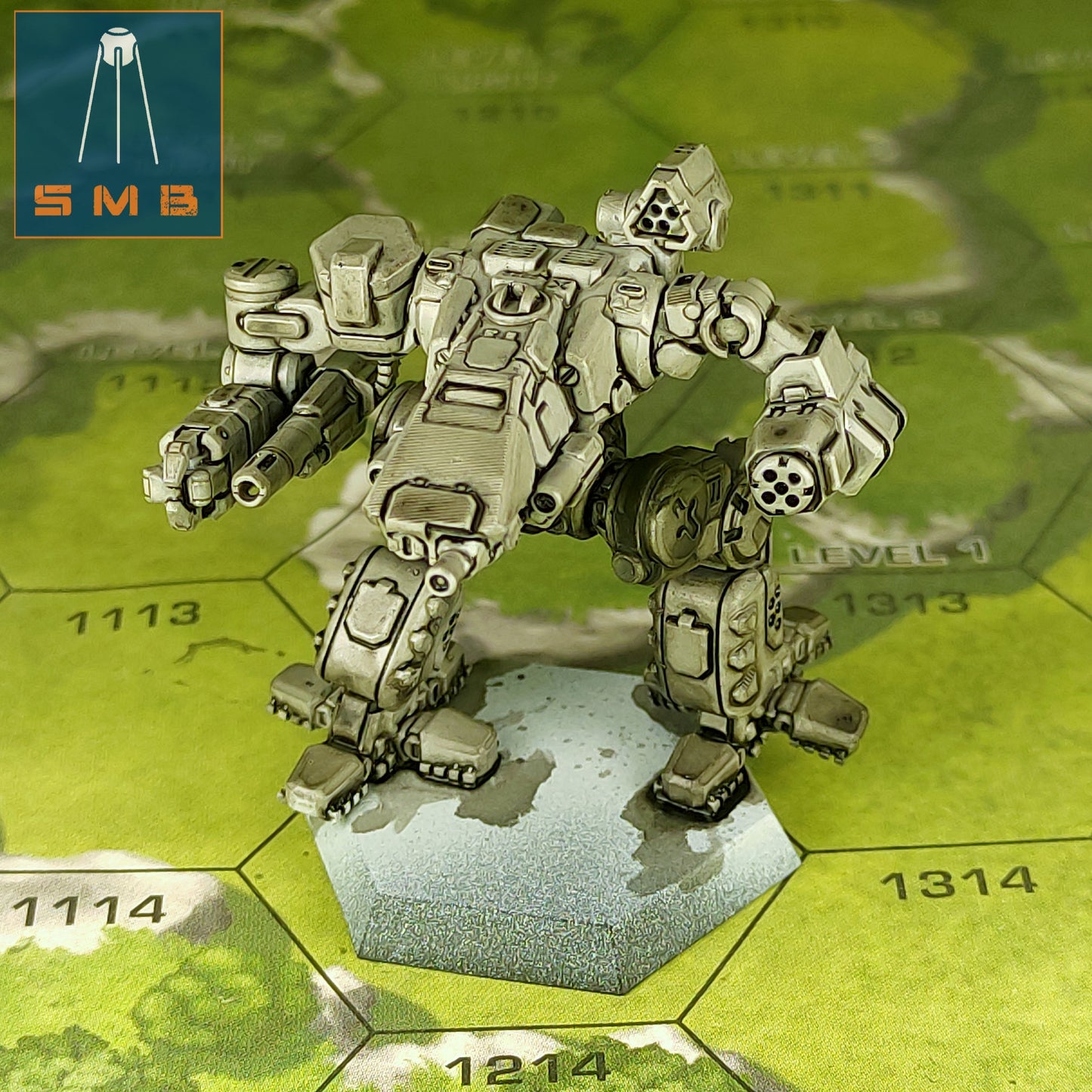 Bushranner X1 - Alternate Battletech Model - By Sir Mortimer Bombito