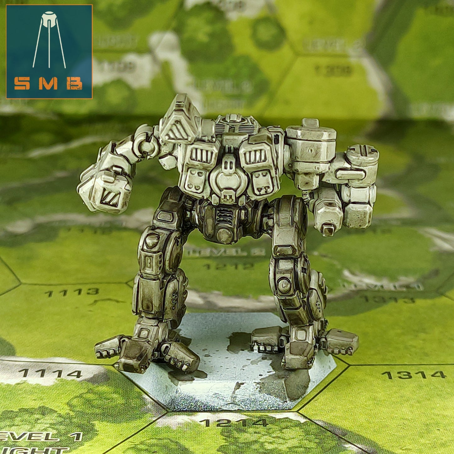 Bushranner X1 - Alternate Battletech Model - By Sir Mortimer Bombito