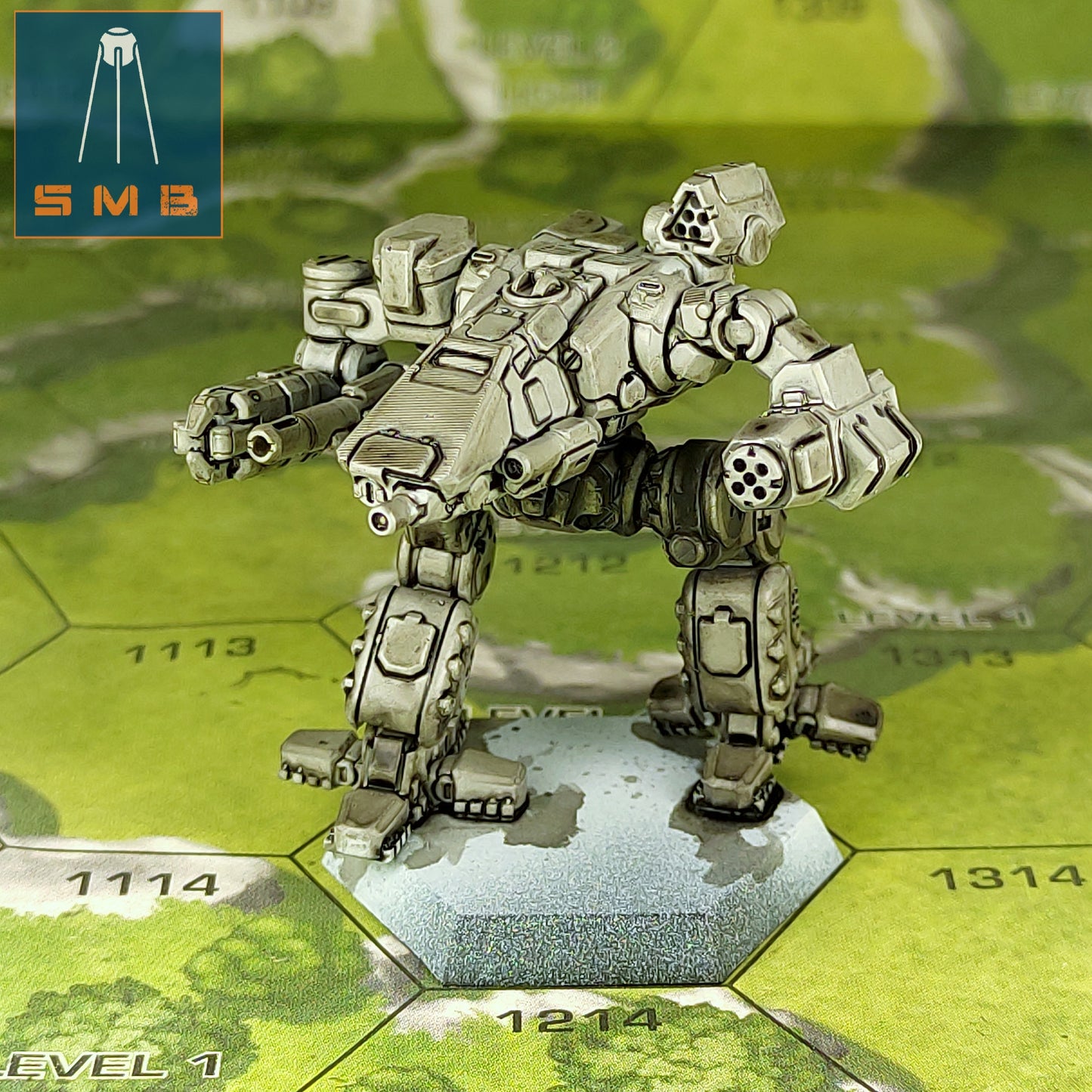 Bushranner X1 - Alternate Battletech Model - By Sir Mortimer Bombito