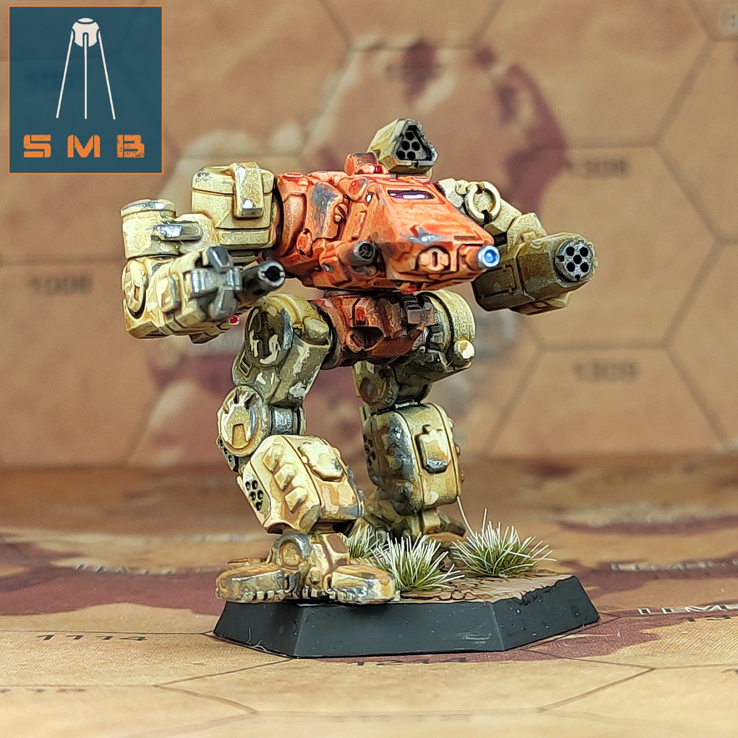 Bushranner X1 - Alternate Battletech Model - By Sir Mortimer Bombito