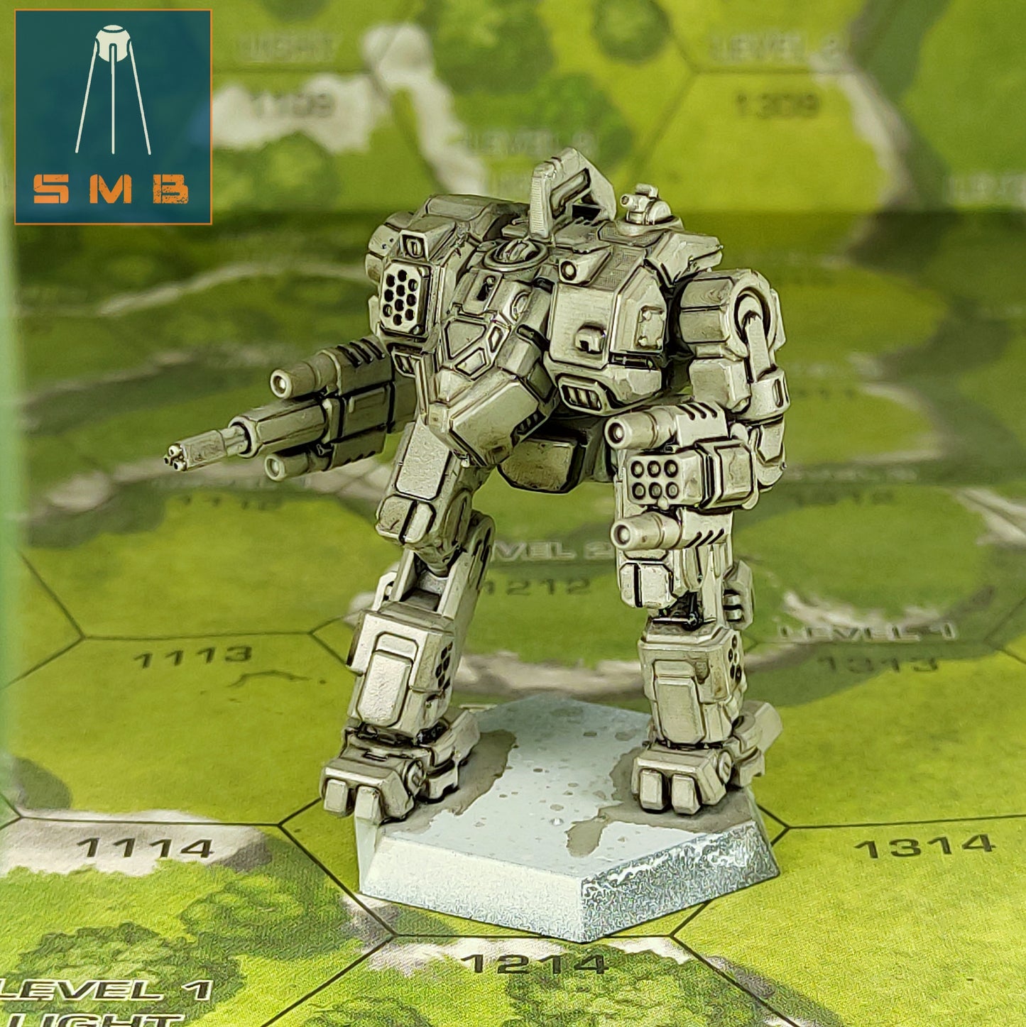 HuntsNobori ModP - Alternate Battletech Model - By Sir Mortimer Bombito
