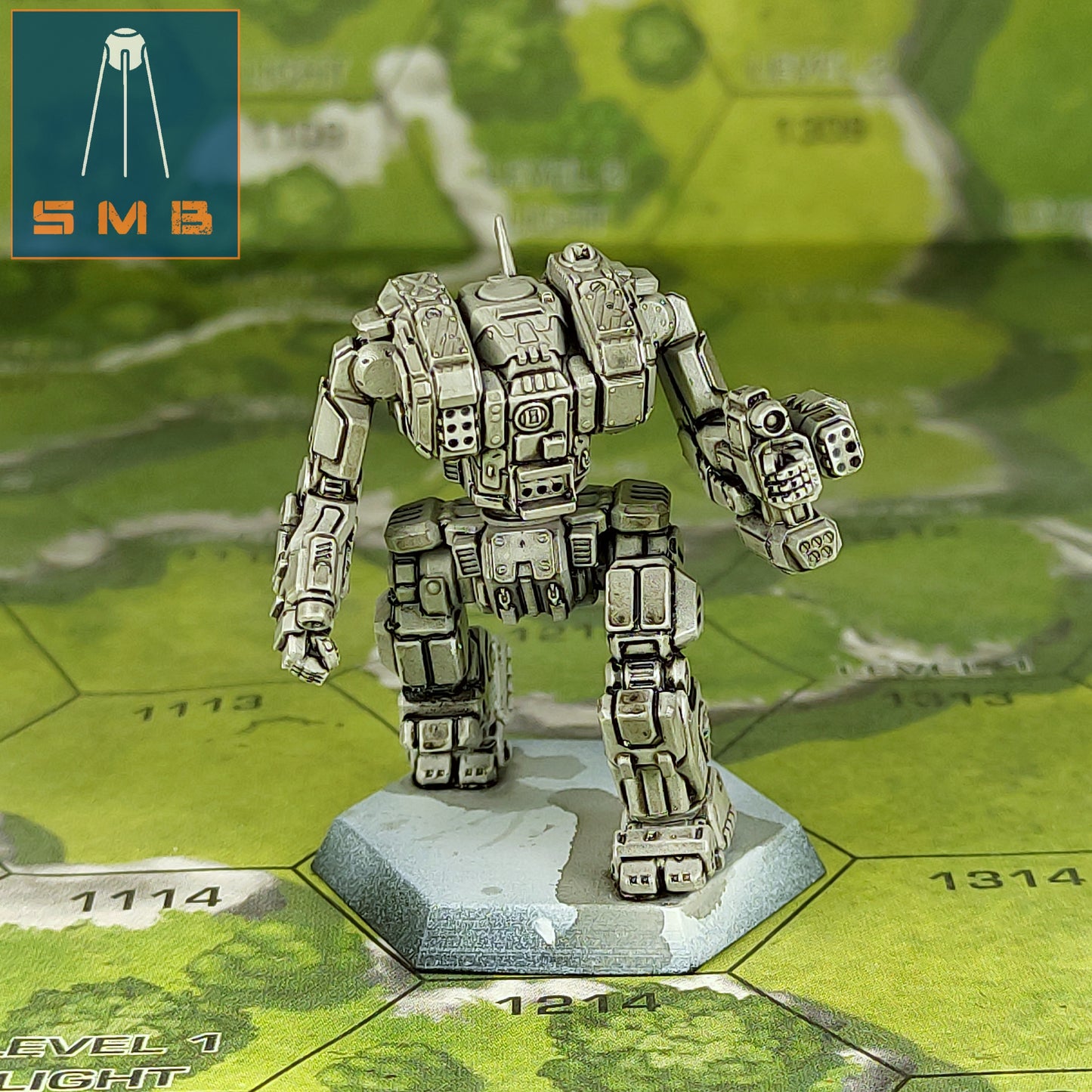 Kintarko 18 - Alternate Battletech Model - By Sir Mortimer Bombito