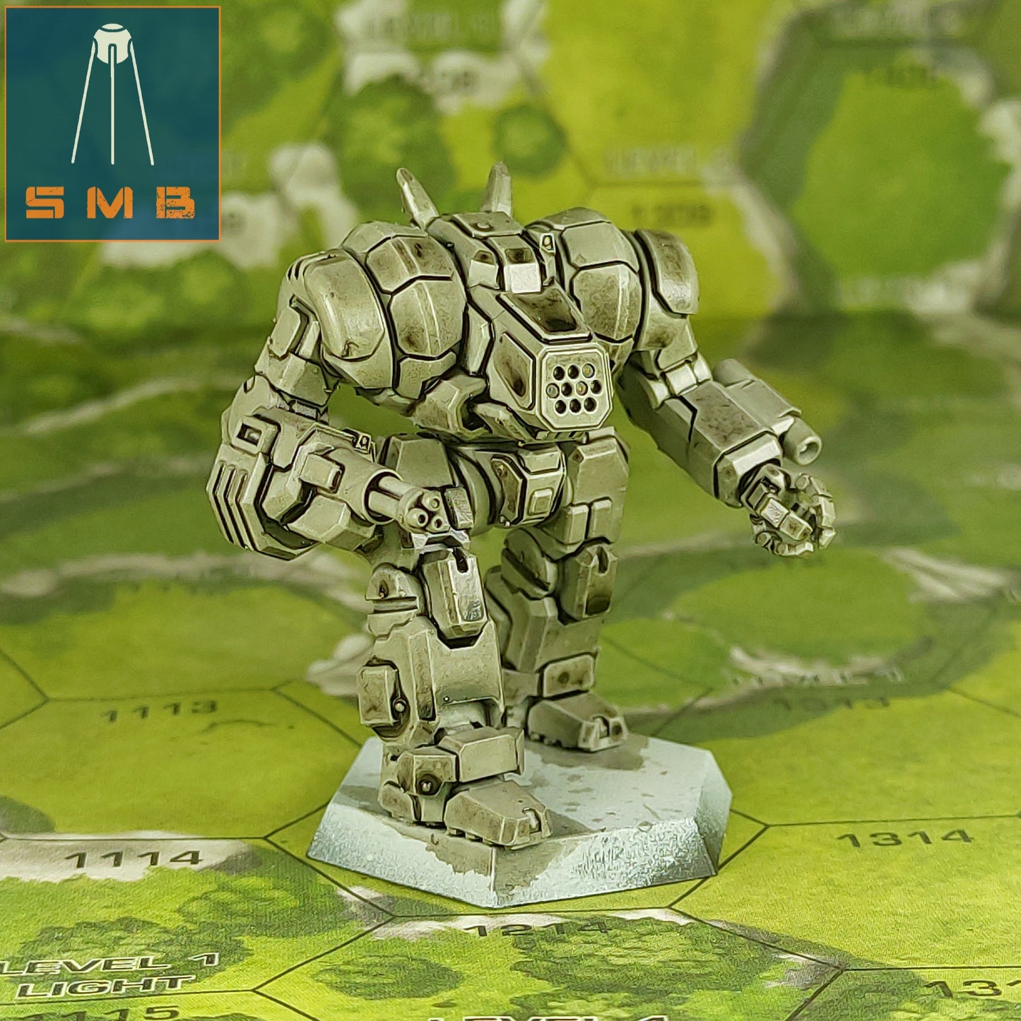 Drak5N - Alternate Battletech Model - By Sir Mortimer Bombito