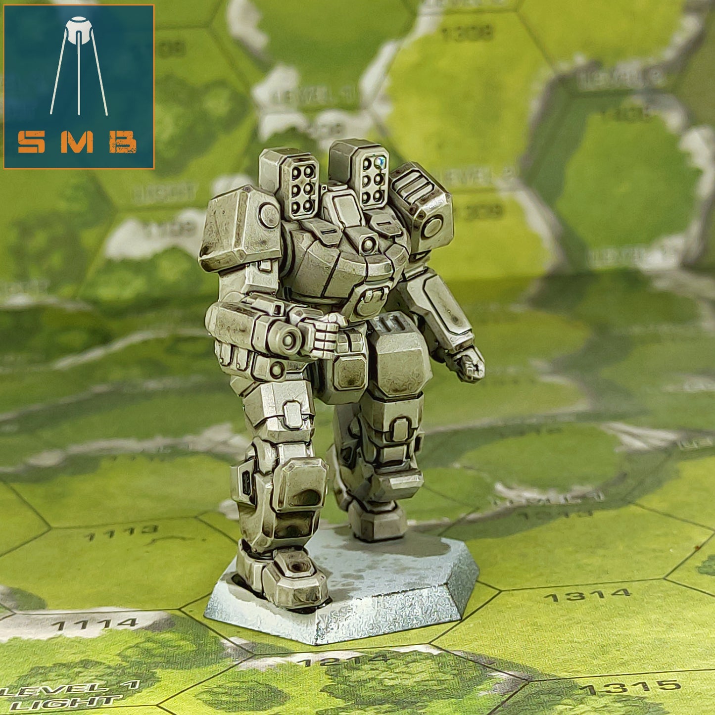Wol7K - Alternate Battletech Model - By Sir Mortimer Bombito