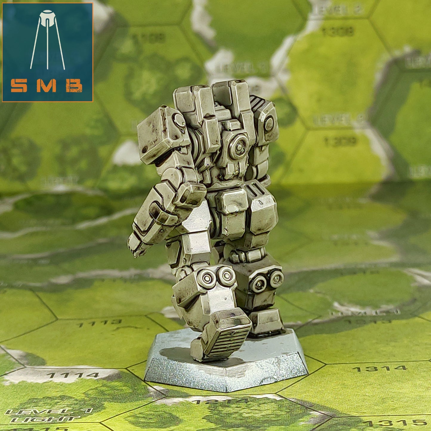 Wol7K - Alternate Battletech Model - By Sir Mortimer Bombito
