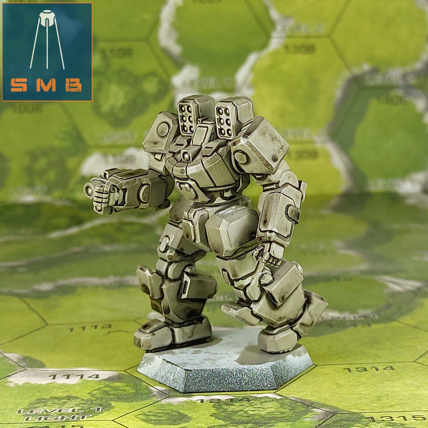 Wol7K - Alternate Battletech Model - By Sir Mortimer Bombito
