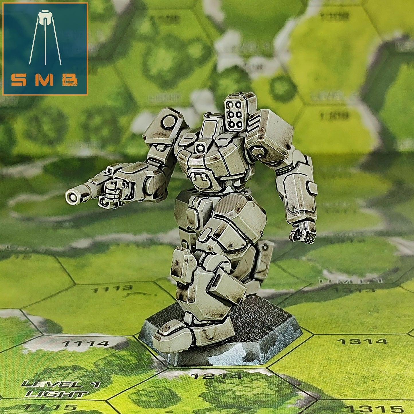 Wol8K - Alternate Battletech Model - By Sir Mortimer Bombito