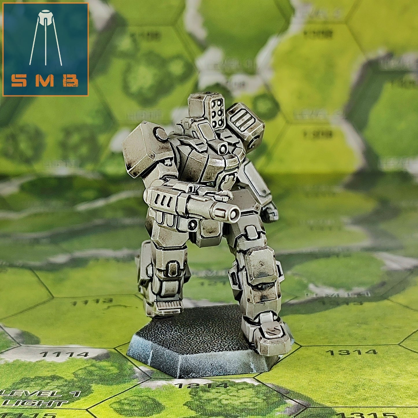 Wol8K - Alternate Battletech Model - By Sir Mortimer Bombito