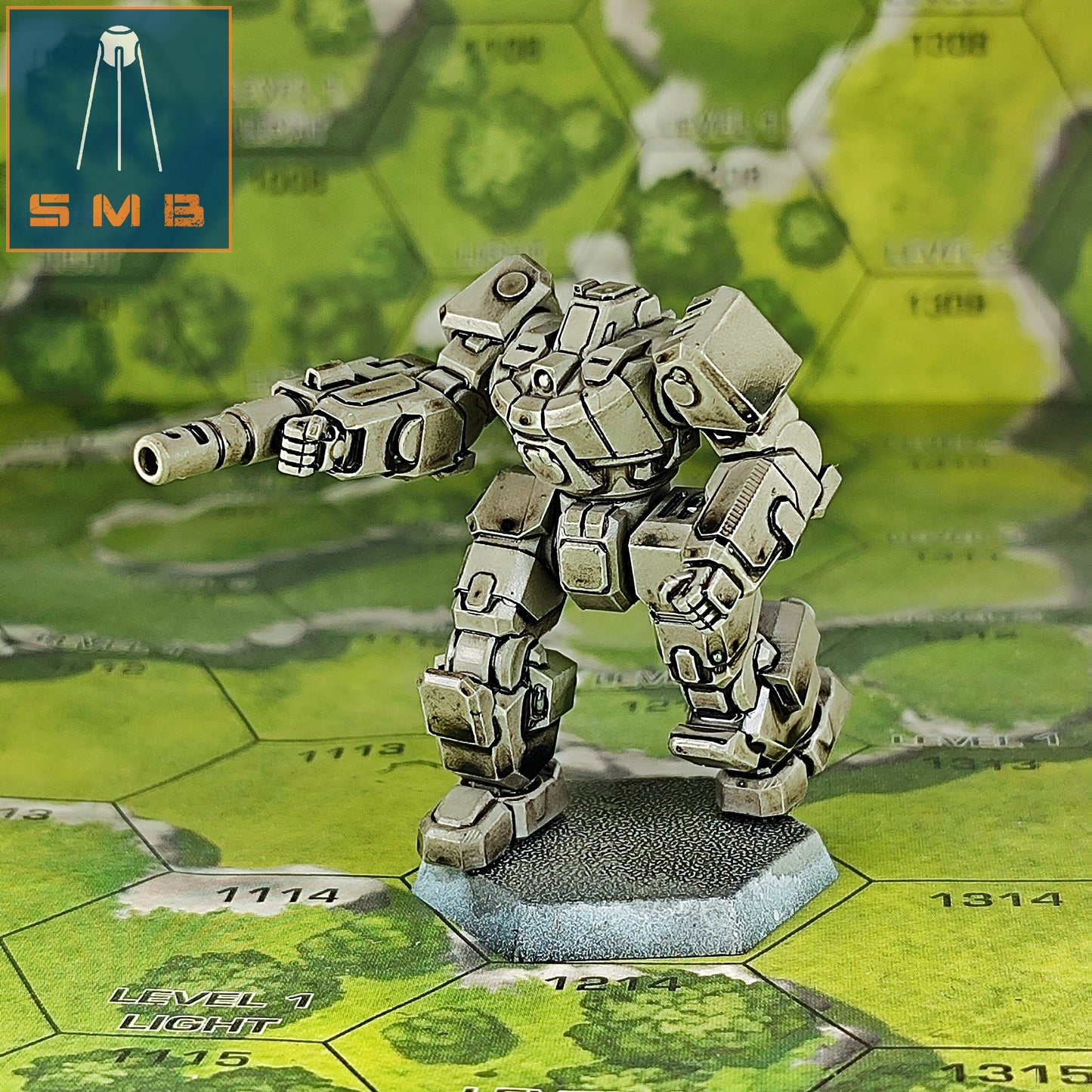 Wol6D - Alternate Battletech Model - By Sir Mortimer Bombito