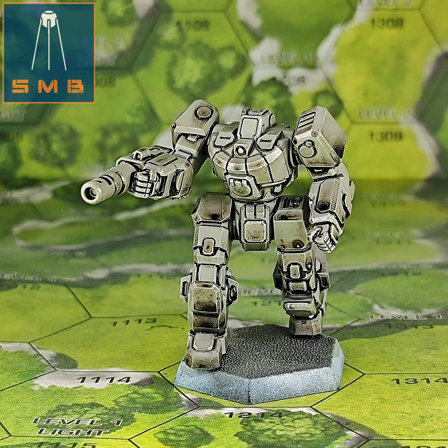 Wol6D - Alternate Battletech Model - By Sir Mortimer Bombito