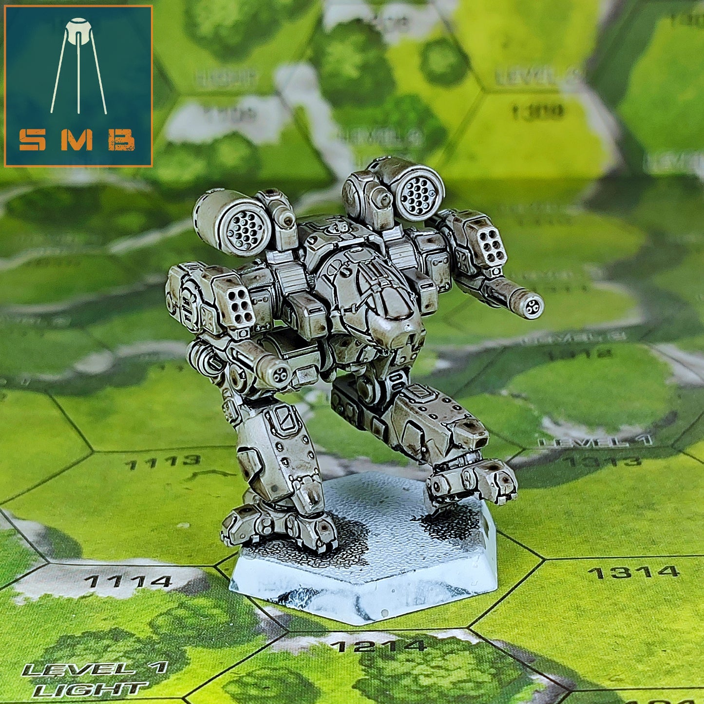 Ebon modC - Alternate Battletech Model - By Sir Mortimer Bombito