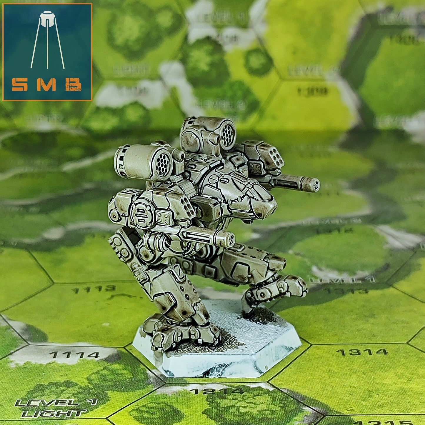 Ebon modC - Alternate Battletech Model - By Sir Mortimer Bombito