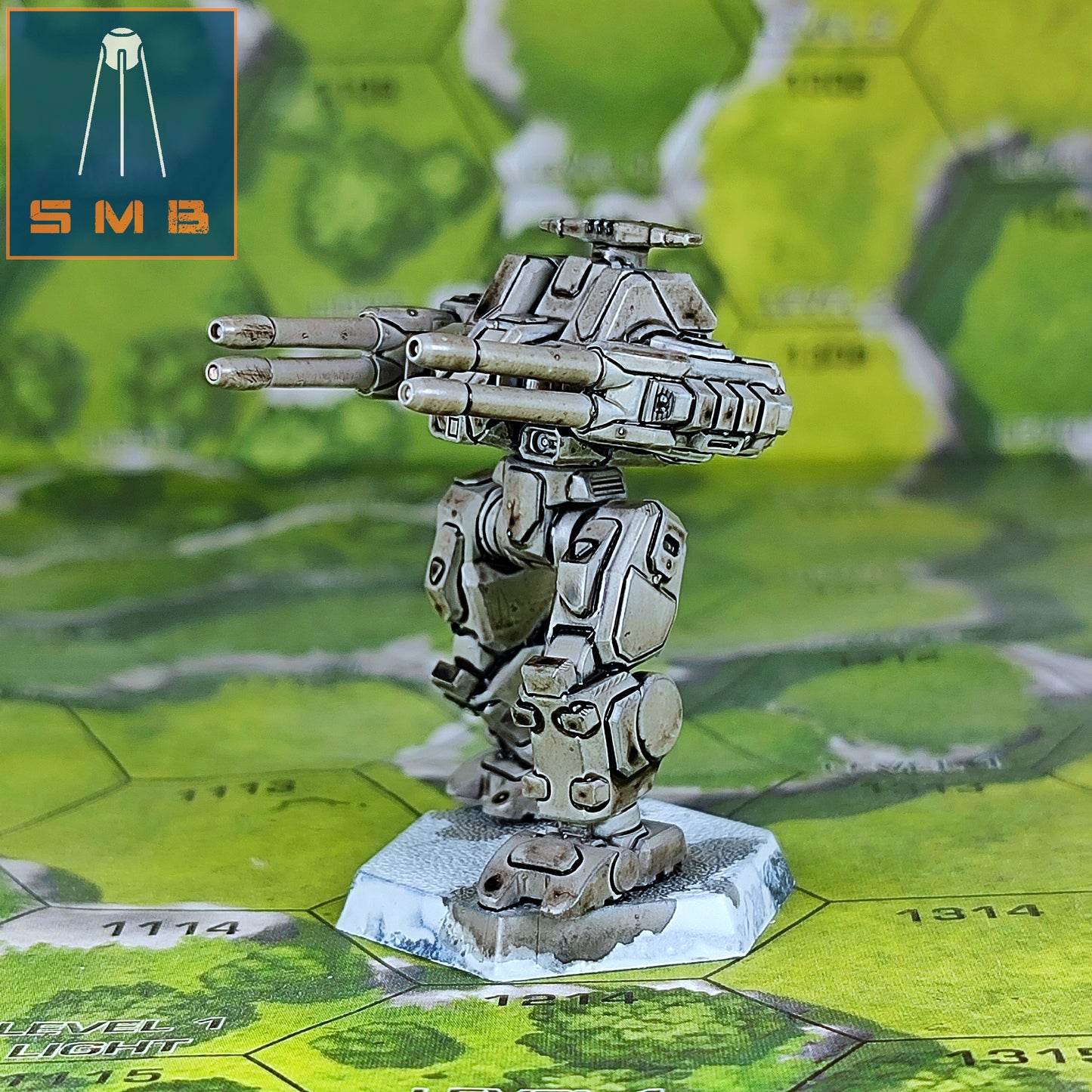 OldPrimRifle - Alternate Battletech Model - By Sir Mortimer Bombito