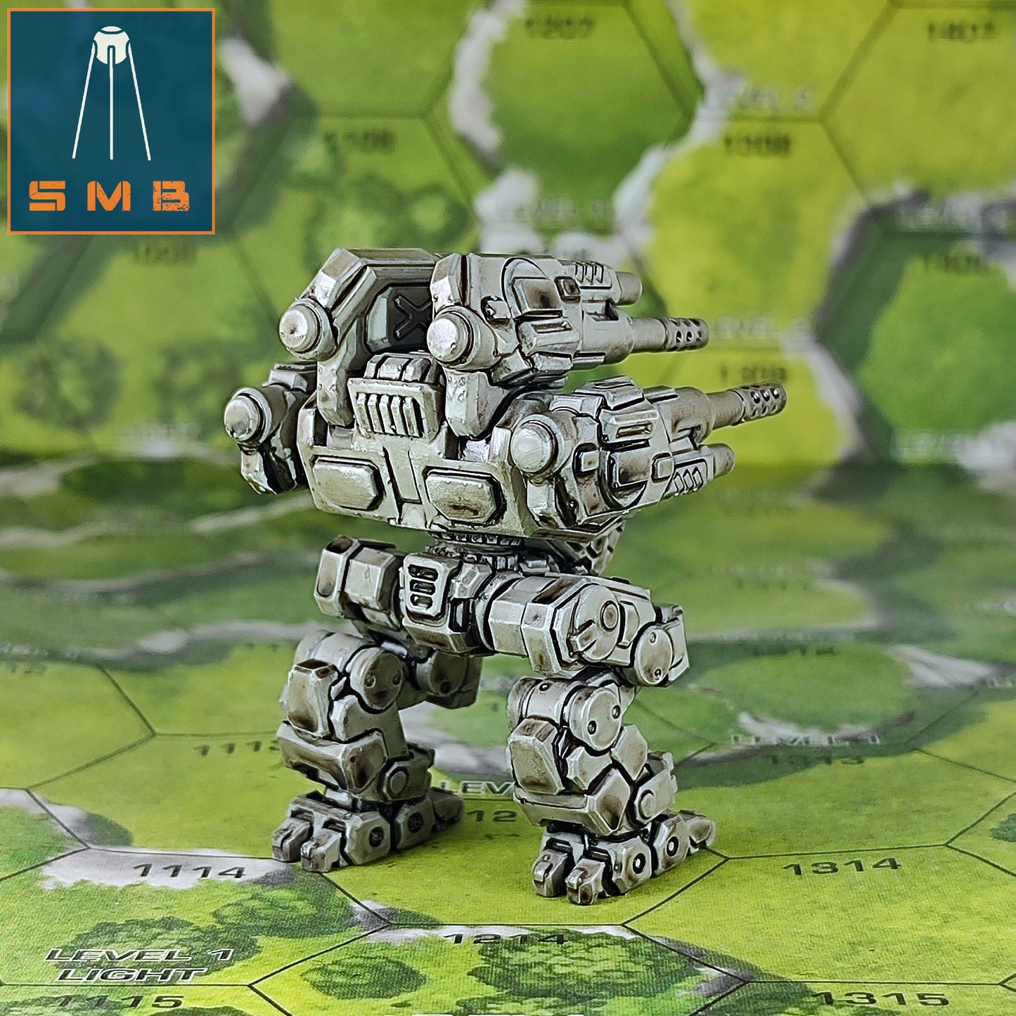 Malek XT - Alternate Battletech Model - By Sir Mortimer Bombito
