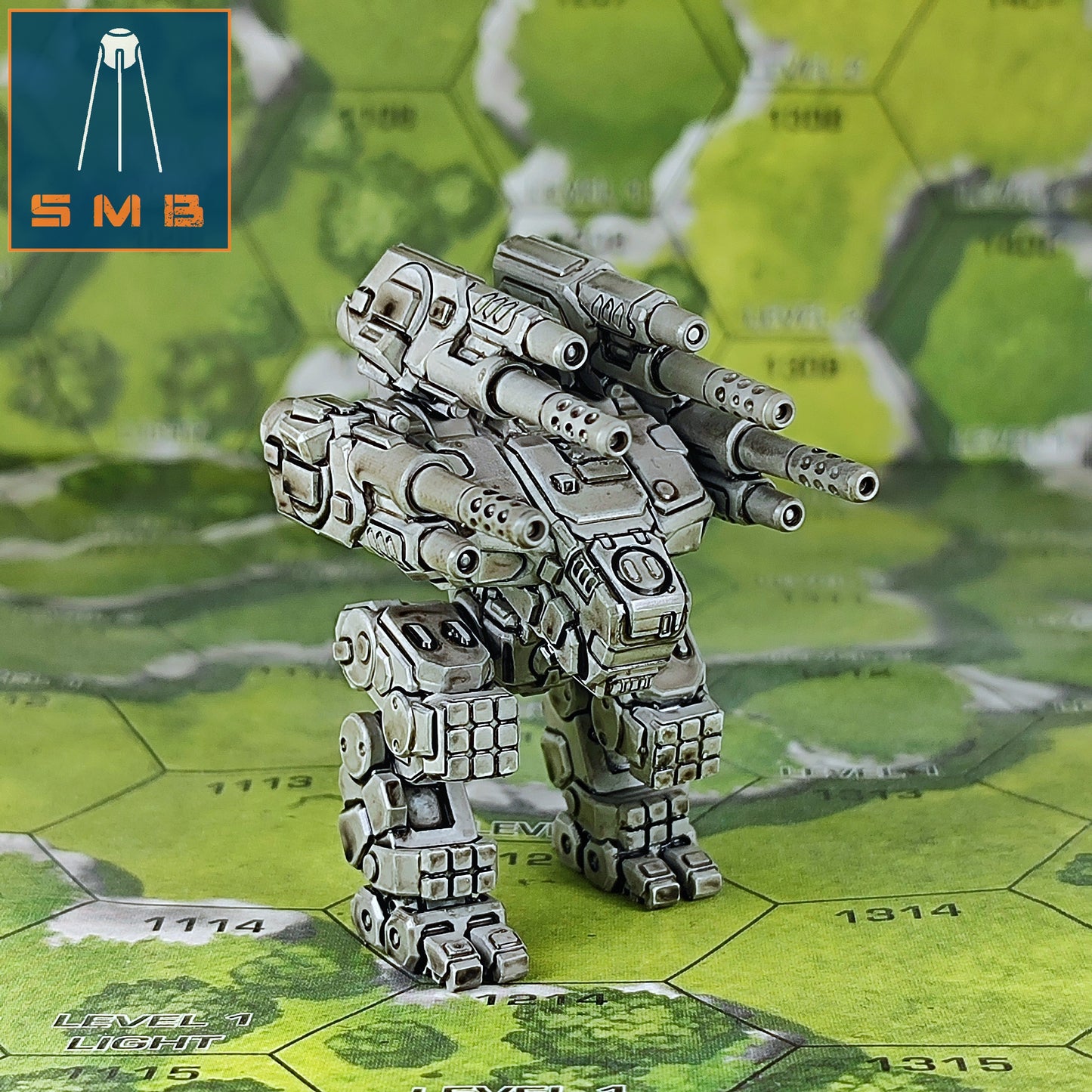 Malek XT - Alternate Battletech Model - By Sir Mortimer Bombito